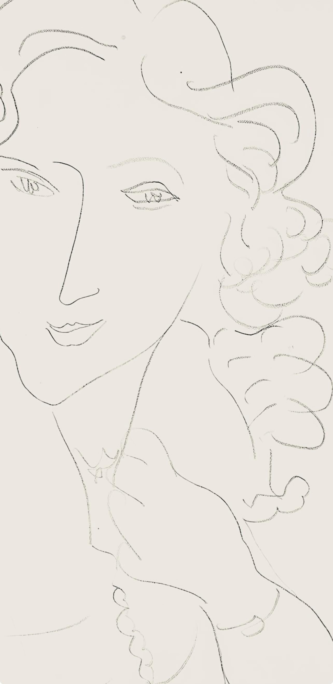 Henri Matisse, Série O, var. 5 (Duthuit 9), Henri Matisse, Dessins, Thèmes et variations, Limited Edition Lithograph