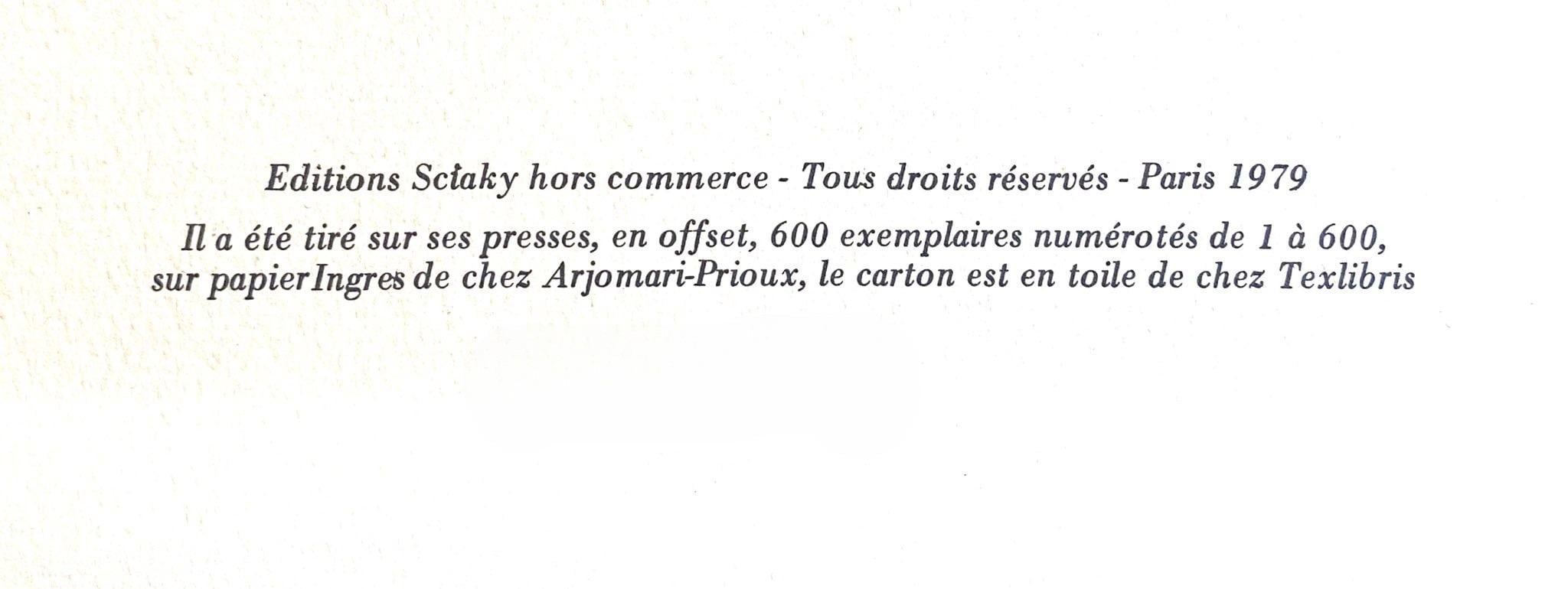 Jean Cocteau, Composition, Nous croyons en l'Europe, Limited Edition Silkscreen