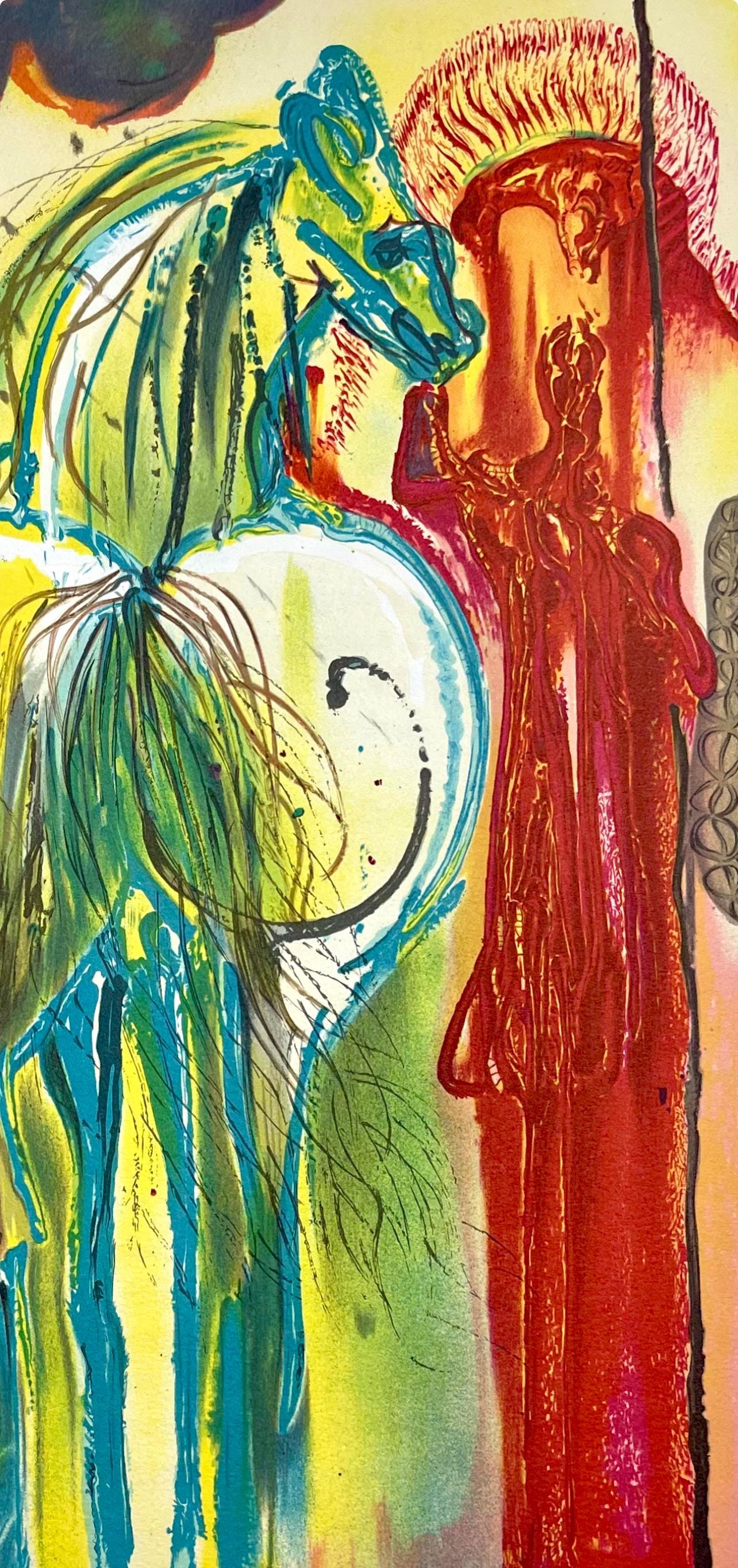 Salvador Dalí, Le Centurion, Les Chevaux de Dalí, Limited Edition Lithograph