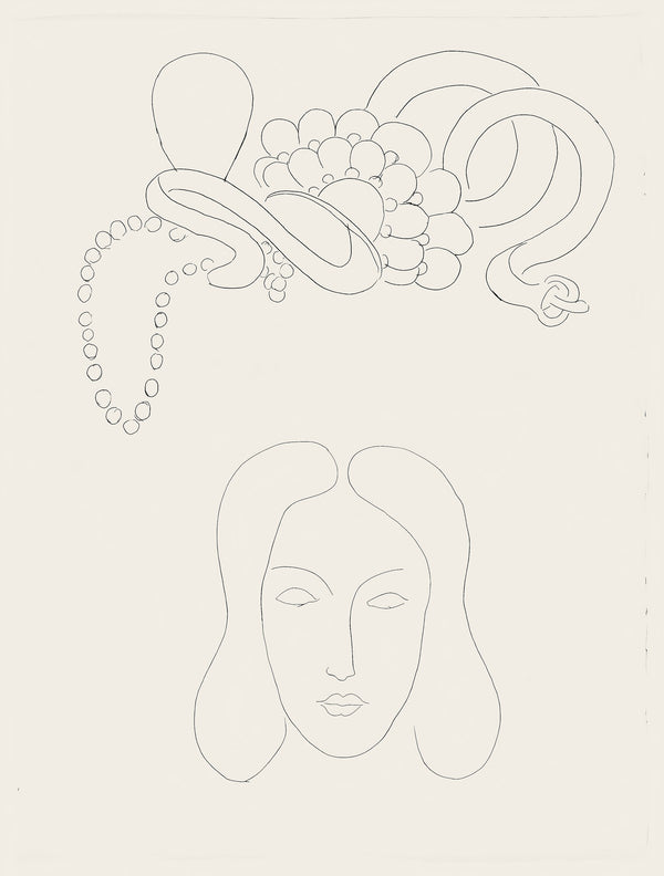 Henri Matisse, Composition, Poésies, Limited Edition Lithograph