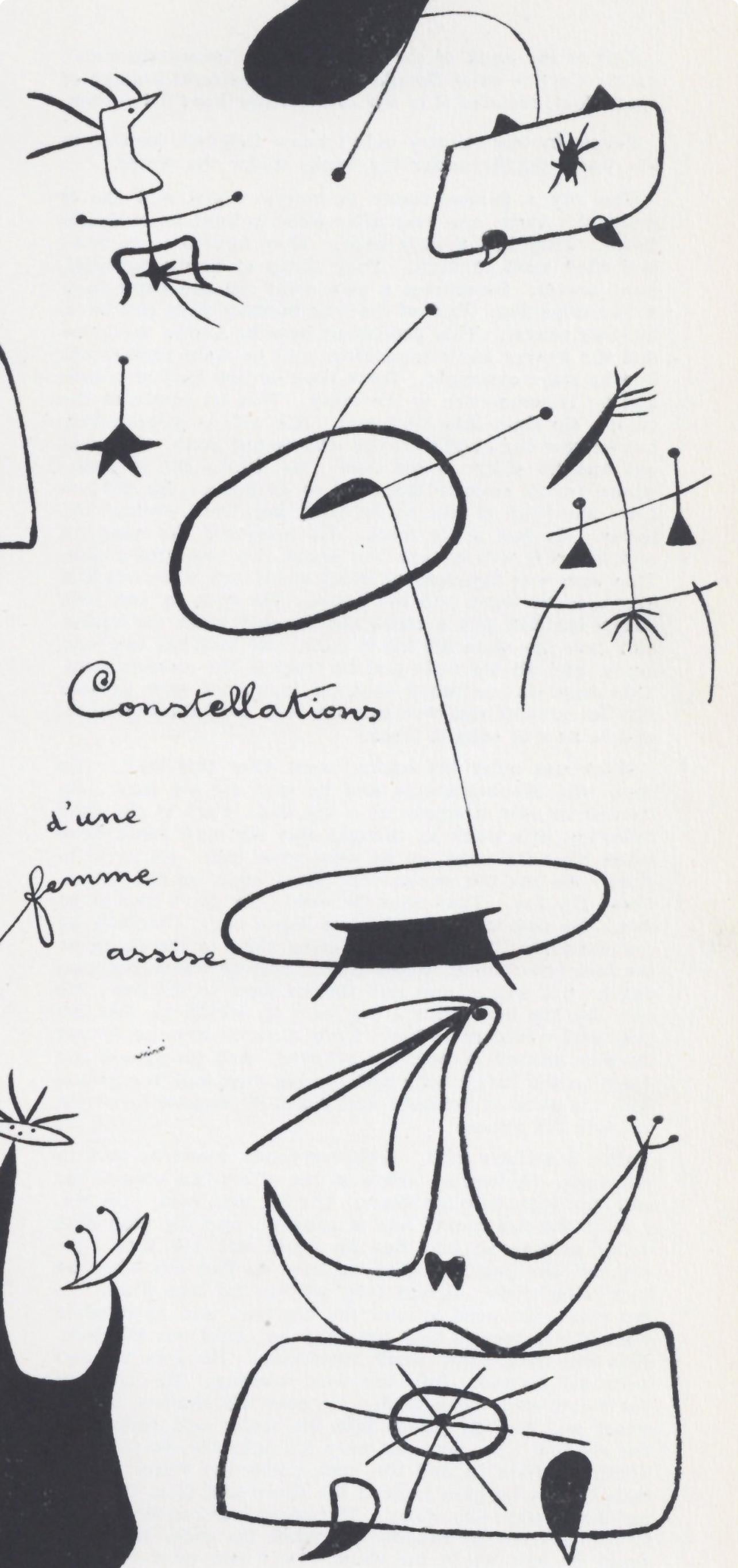 Joan Miró, Composition, XXe siècle, Limited Edition Lithograph