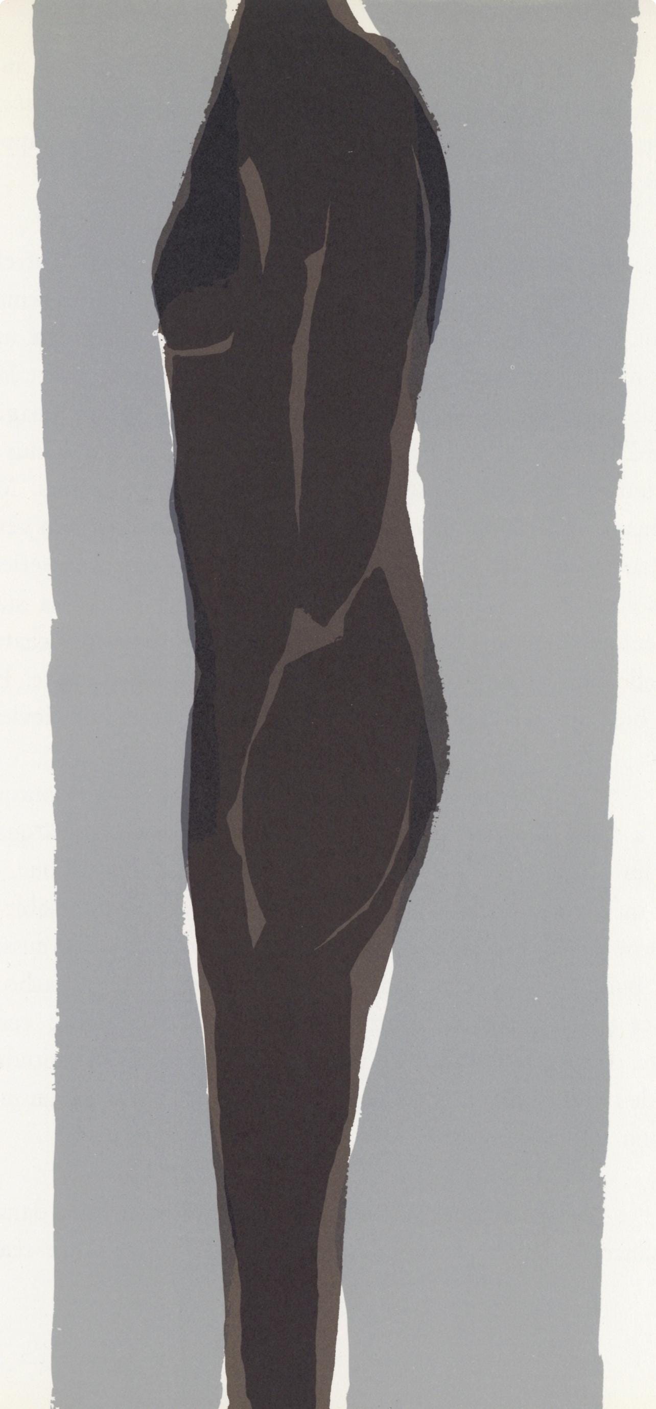 Raoul Ubac, Composition, Derrière le miroir, Limited Edition Lithograph