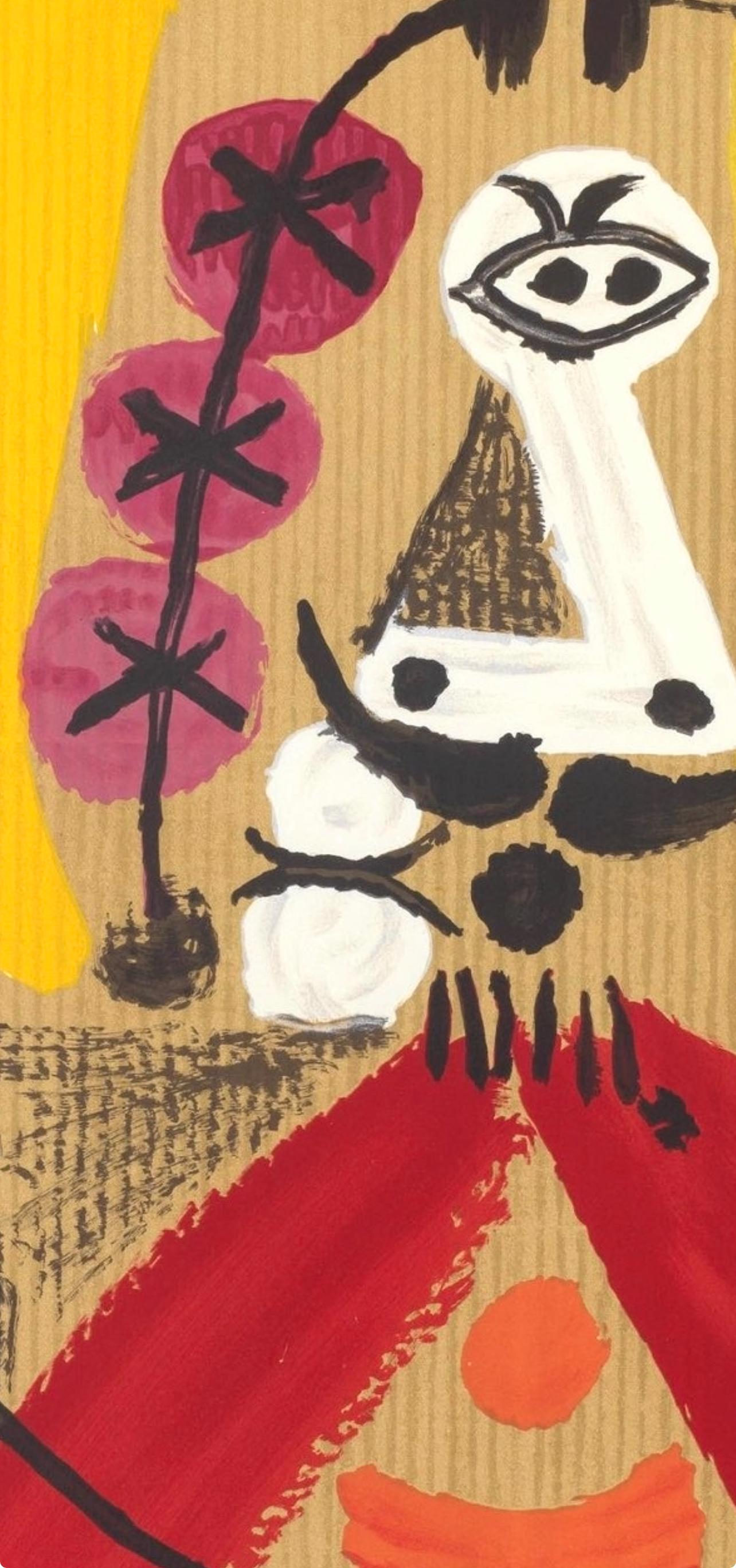 Pablo Picasso, Composition (Orozco 207-261), Vingt-Neuf Portraits Imaginaires, Limited Edition Lithograph