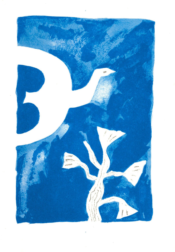 Georges Braque, Composition (Vallier 153), Le Tir à l'arc mis en lumière par Georges Braque, Limited Edition Lithograph