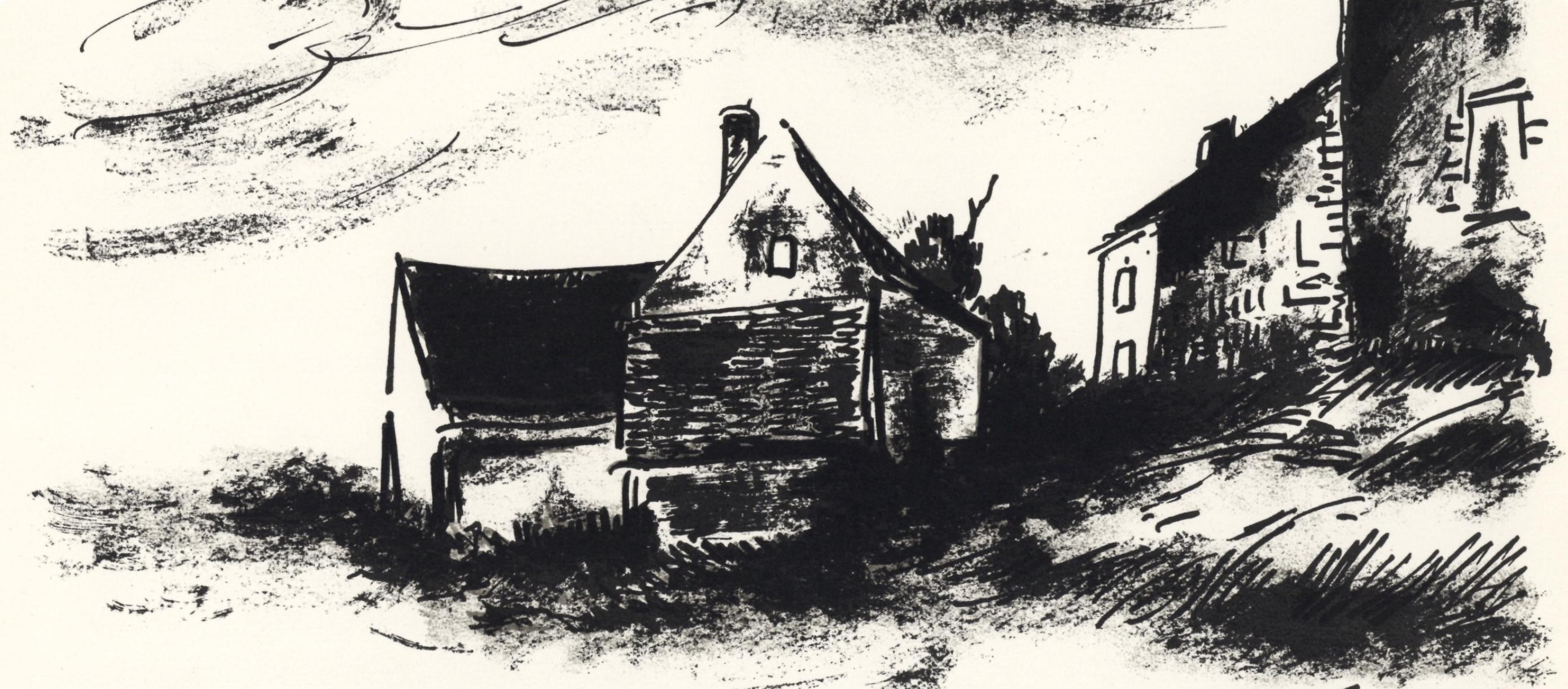 Maurice de Vlaminck, La Potinière à Rueil, Limited Edition Lithograph