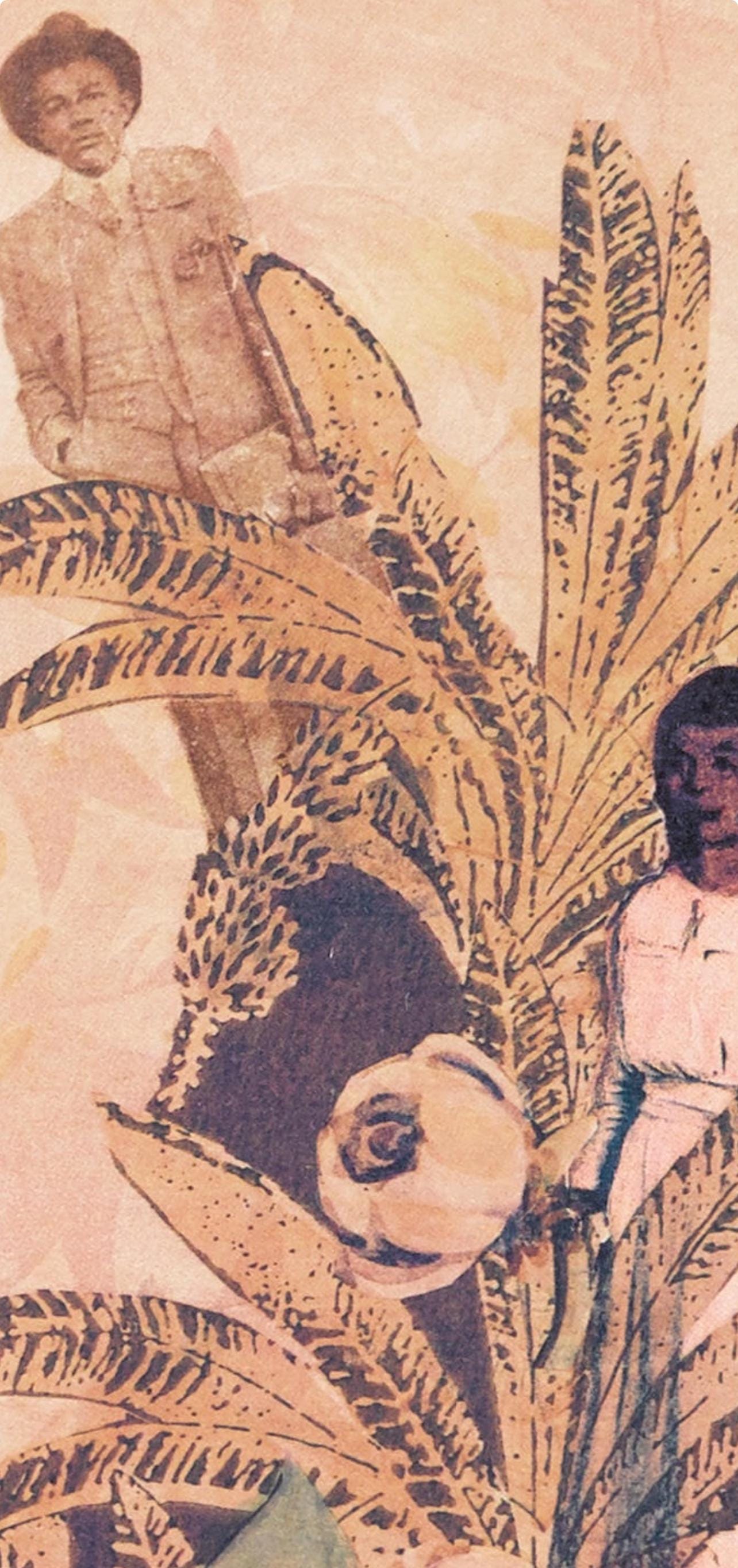 Betye Saar, Magnolia Flower, Bookmarks in the Pages of Life, Limited Edition Silkscreen