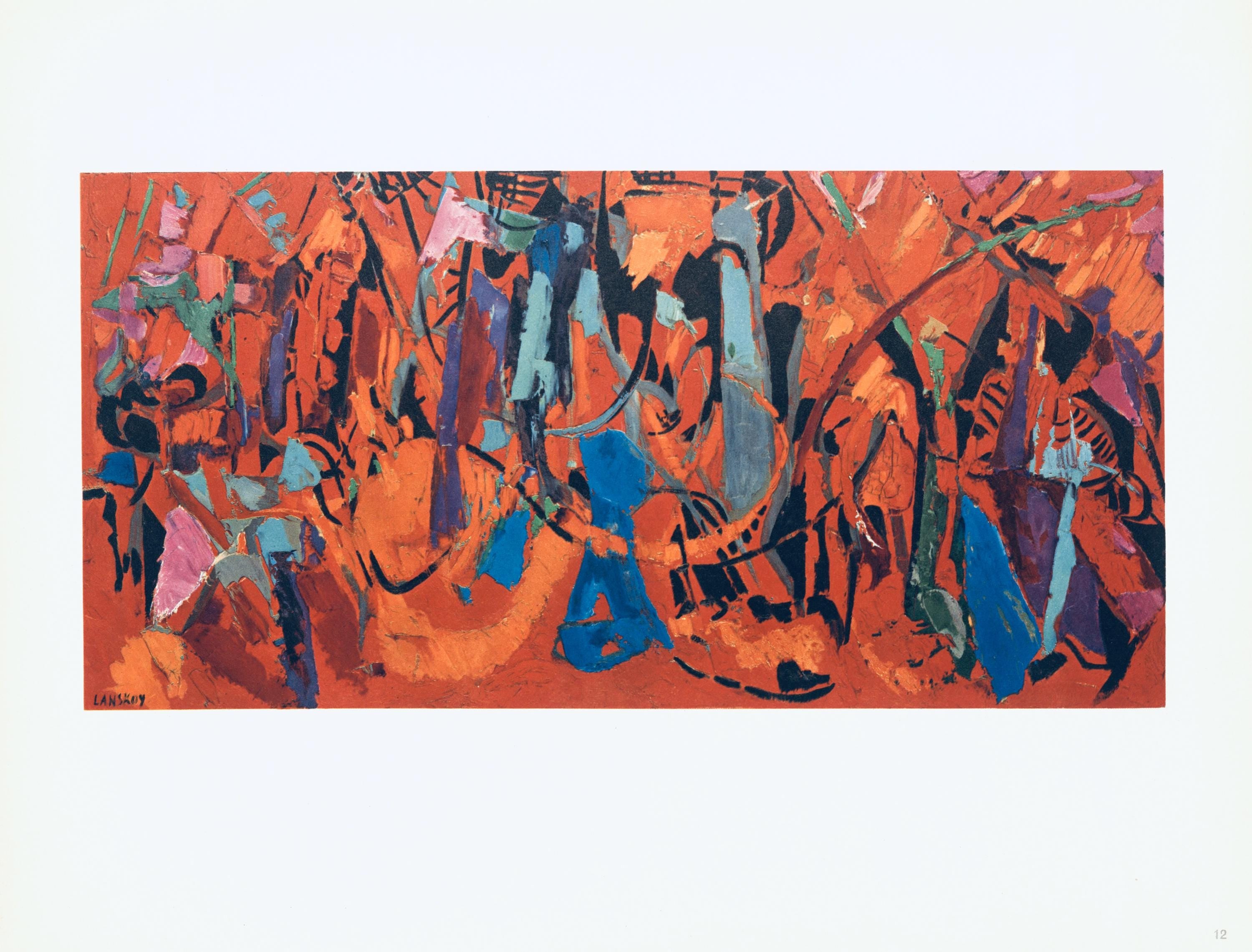 André Lanskoy, Composition, André Lanskoy, Peintres d'aujourd'hui, Limited Edition Lithograph