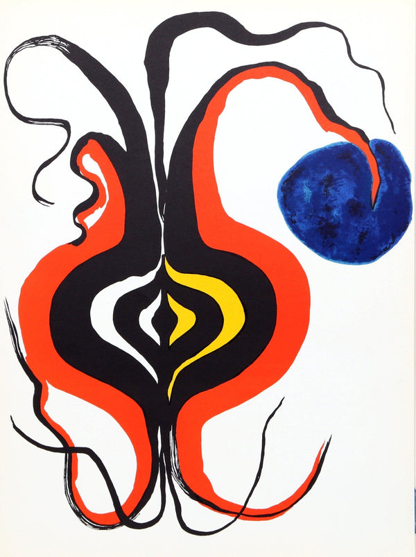 Alexander Calder, Composition, Derrière le miroir, Limited Edition Lithograph