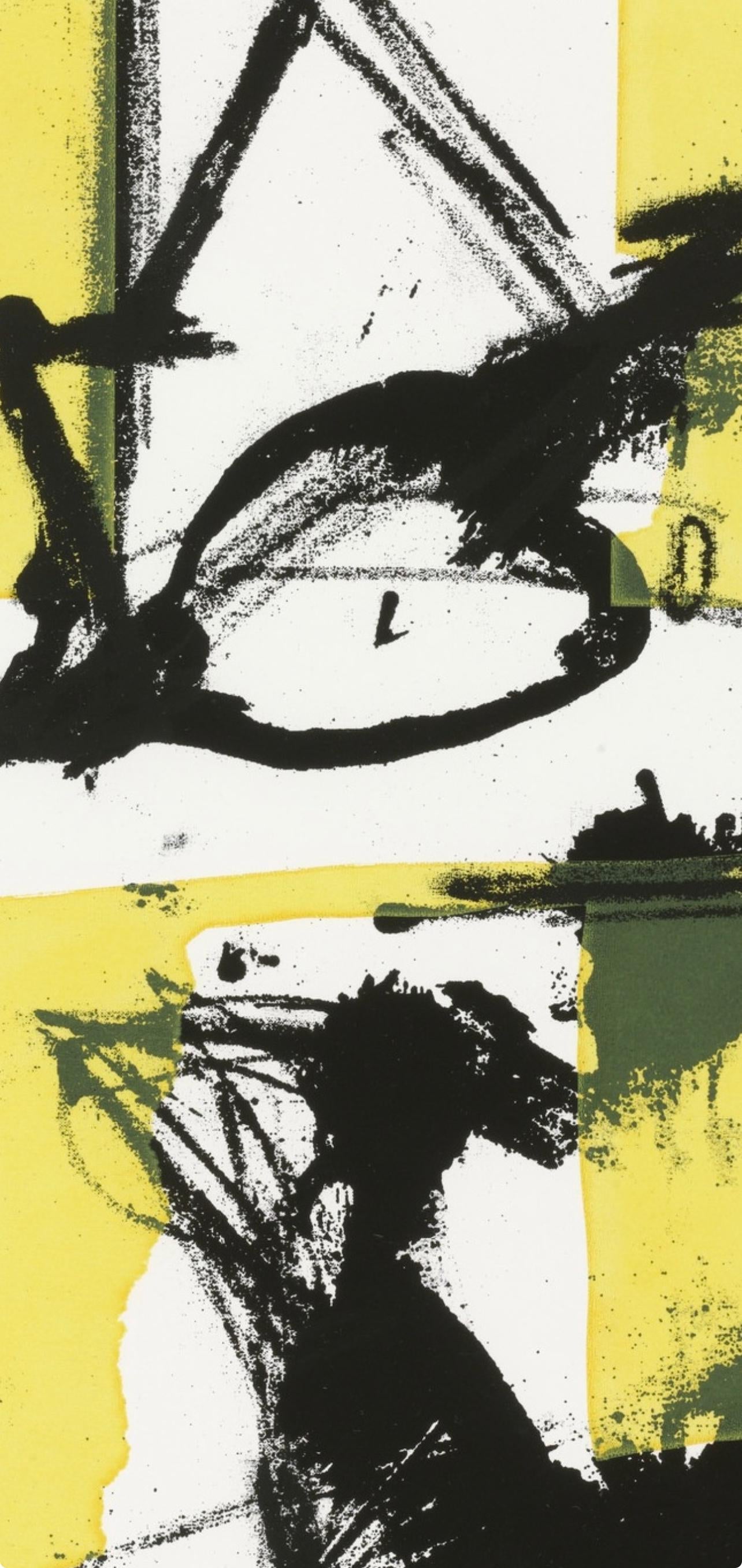Grace Hartigan, Composition, Salute, Limited Edition Silkscreen