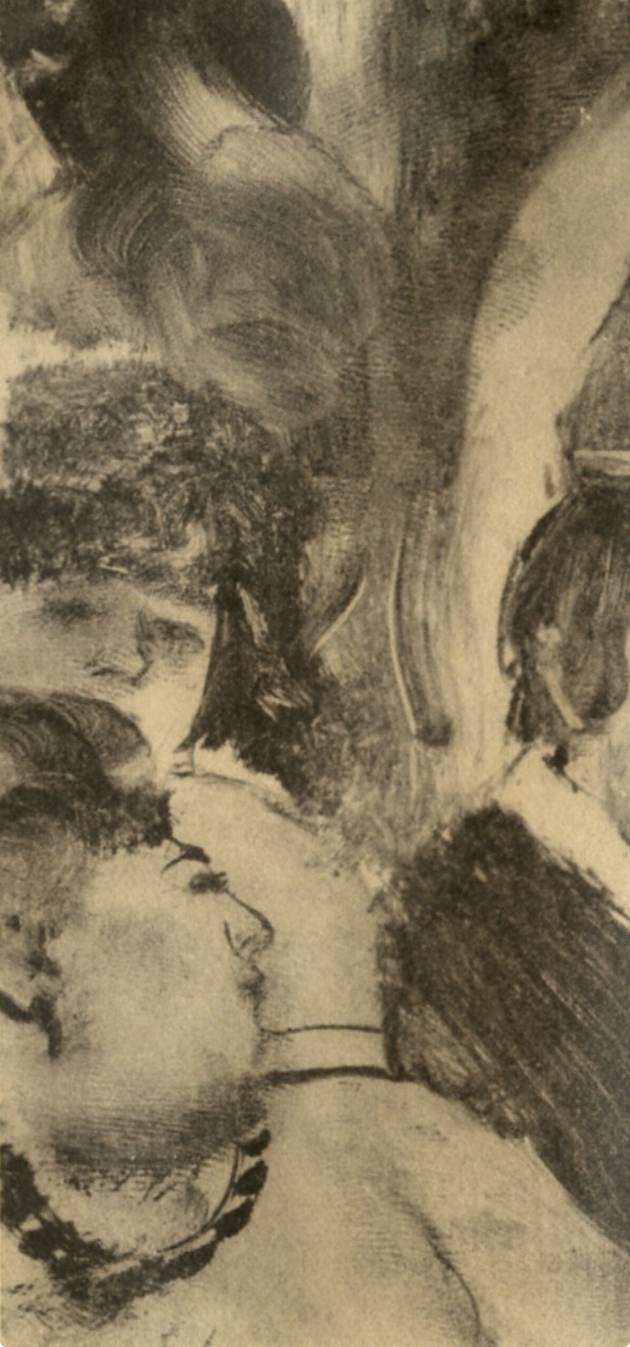 Edgar Degas, Petite Fete de la Patronne, E. Degas Monotypes, Limited Edition Monotype