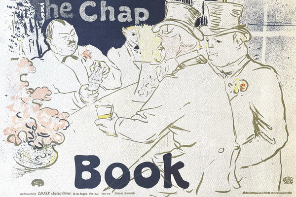 Henri de Toulouse-Lautrec, The Chap Book, TLautrec, Philadelphia Museum of Art, Limited Edition Lithograph