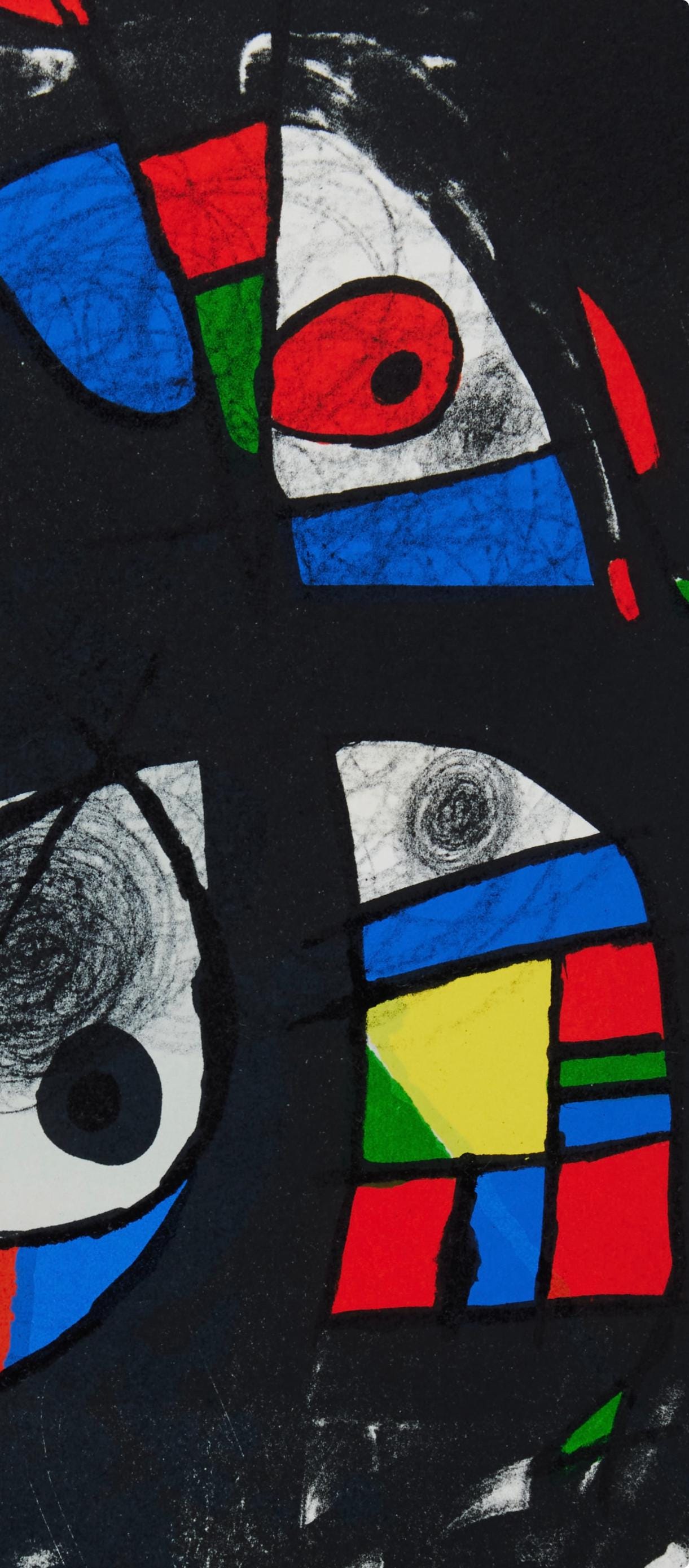 Joan Miró, Composition (Cramer 1080), San Lazzaro et ses Amis, XXe Siècle, Limited Edition Lithograph