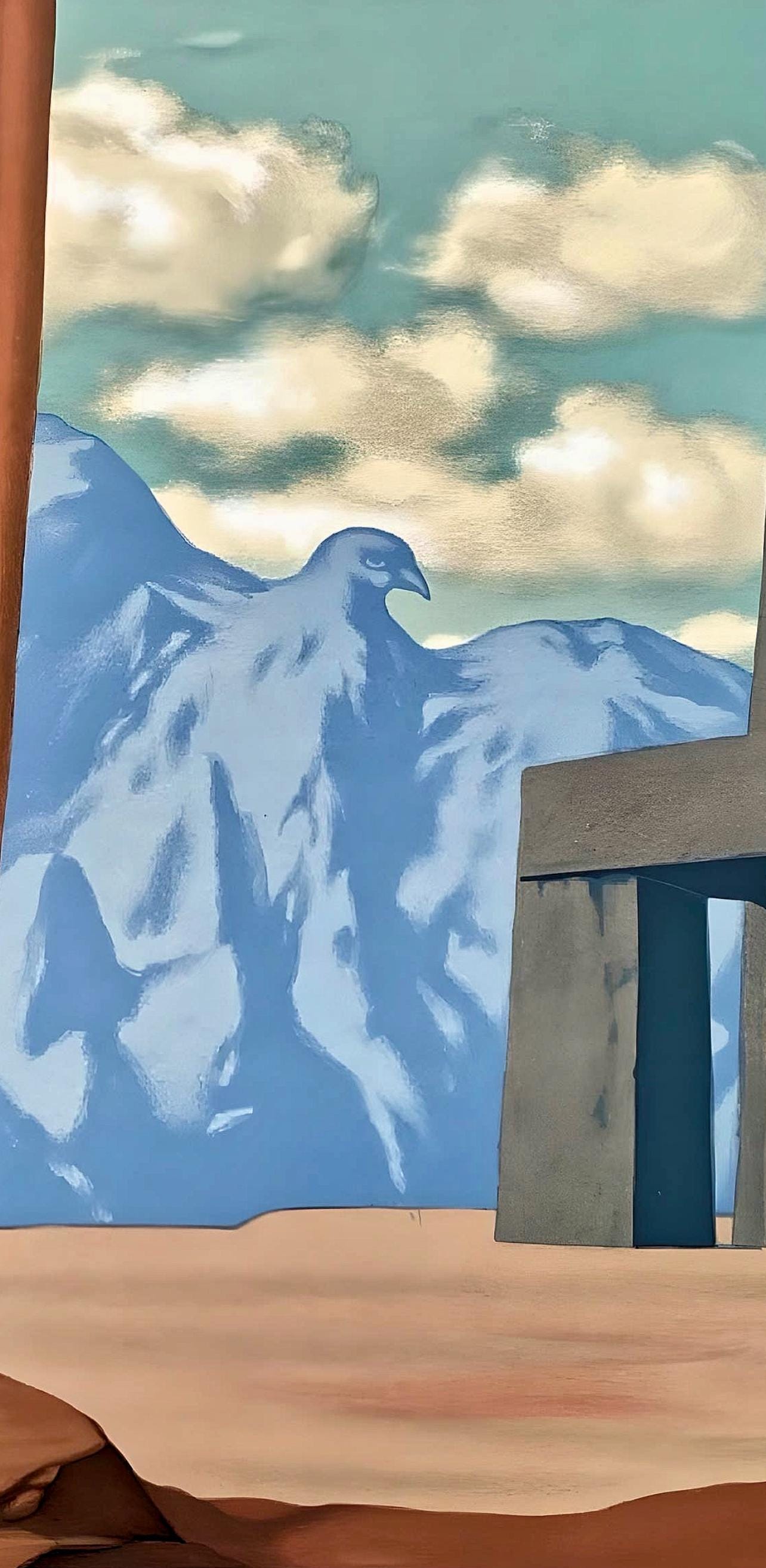 René Magritte, Les Claires-Voies d'un Jeune Regard Embaument la Fête d'un Vie, Les Enfants Trouvés de Magritte, Limited Edition Lithograph
