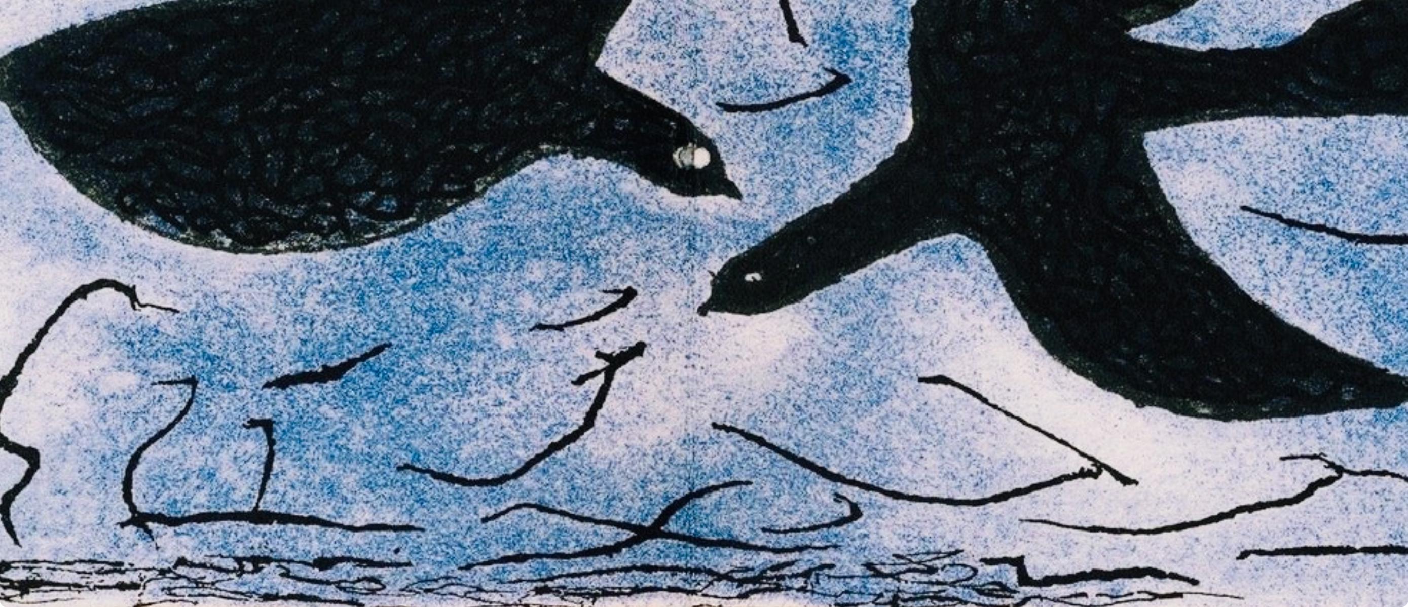 Georges Braque, Composition, Derrière le miroir, Limited Edition Lithograph
