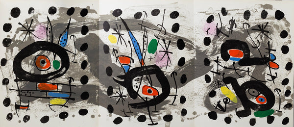 Joan Miró, Composition (Mourlot, 567), XXe siècle, Limited Edition Lithograph