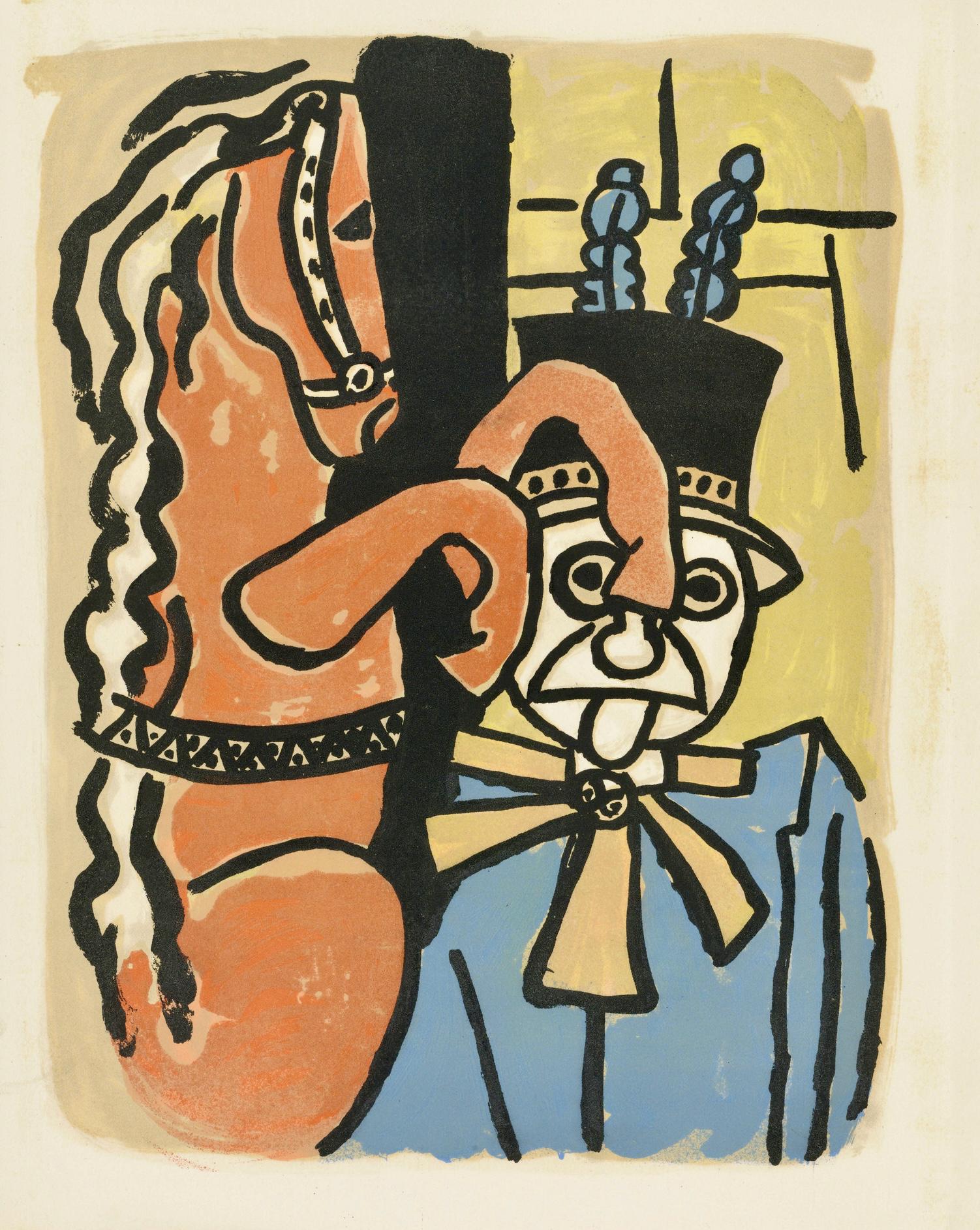 Fernand Léger, Composition, Cirque, Lithographies Originales, Limited Edition Lithograph