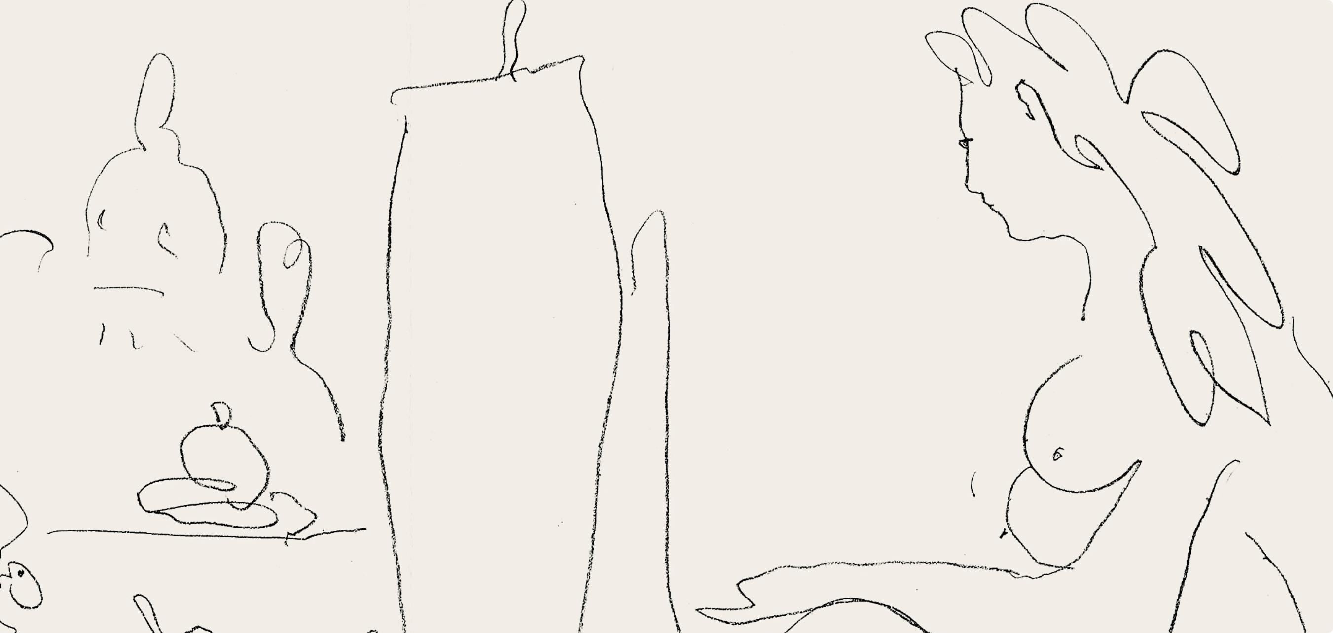 Pablo Picasso, Le Peintre et son Modèle (Mourlot 355; Bloch 1036), Regards sur Paris, Limited Edition Lithograph