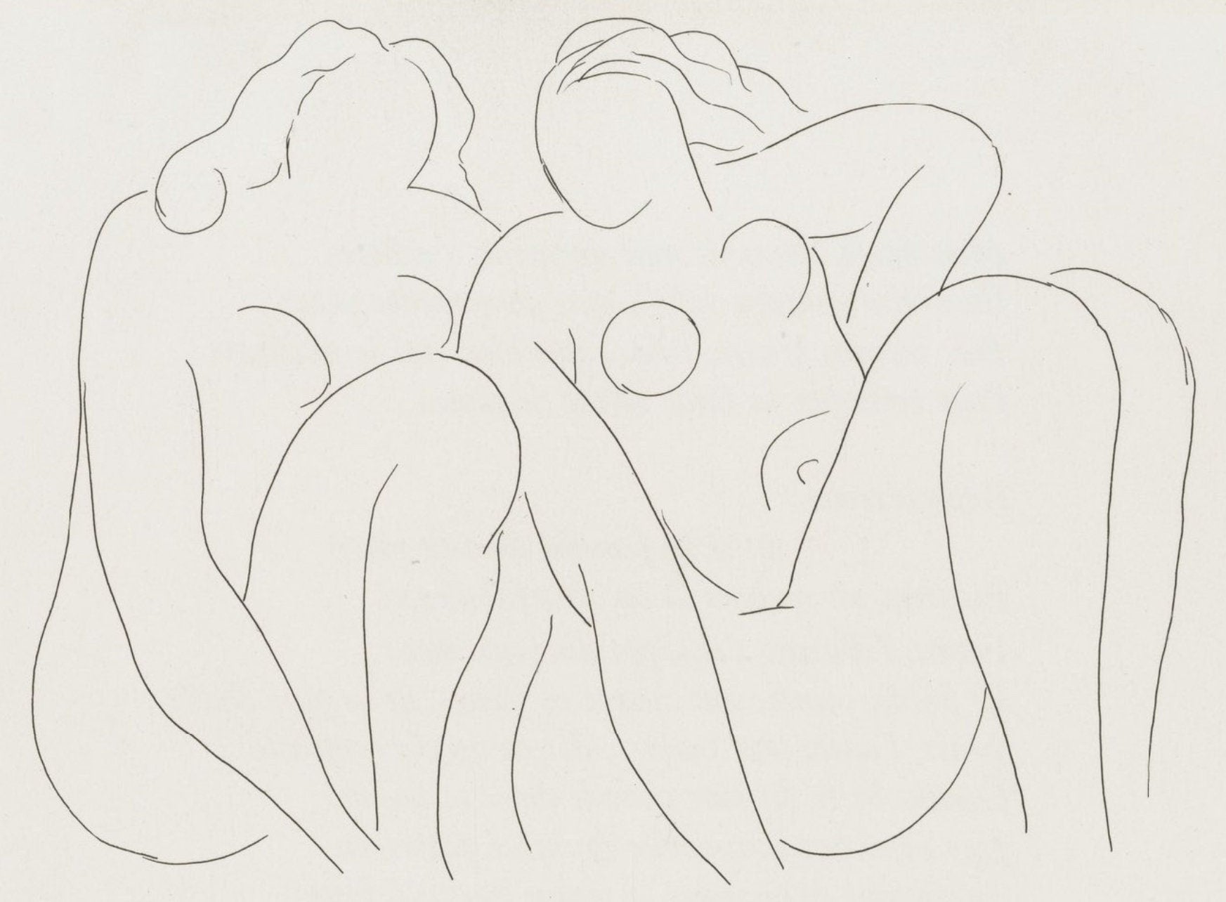 Henri Matisse, Composition, Poésies, Limited Edition Lithograph