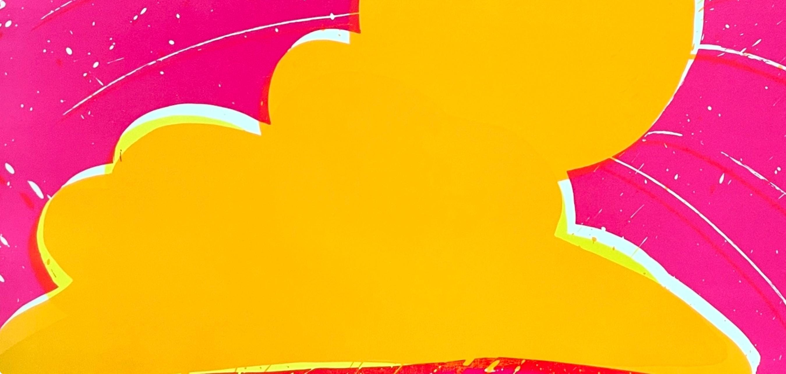 Walasse Ting 丁雄泉, Coucher de soleil du sud, Limited Edition Lithograph