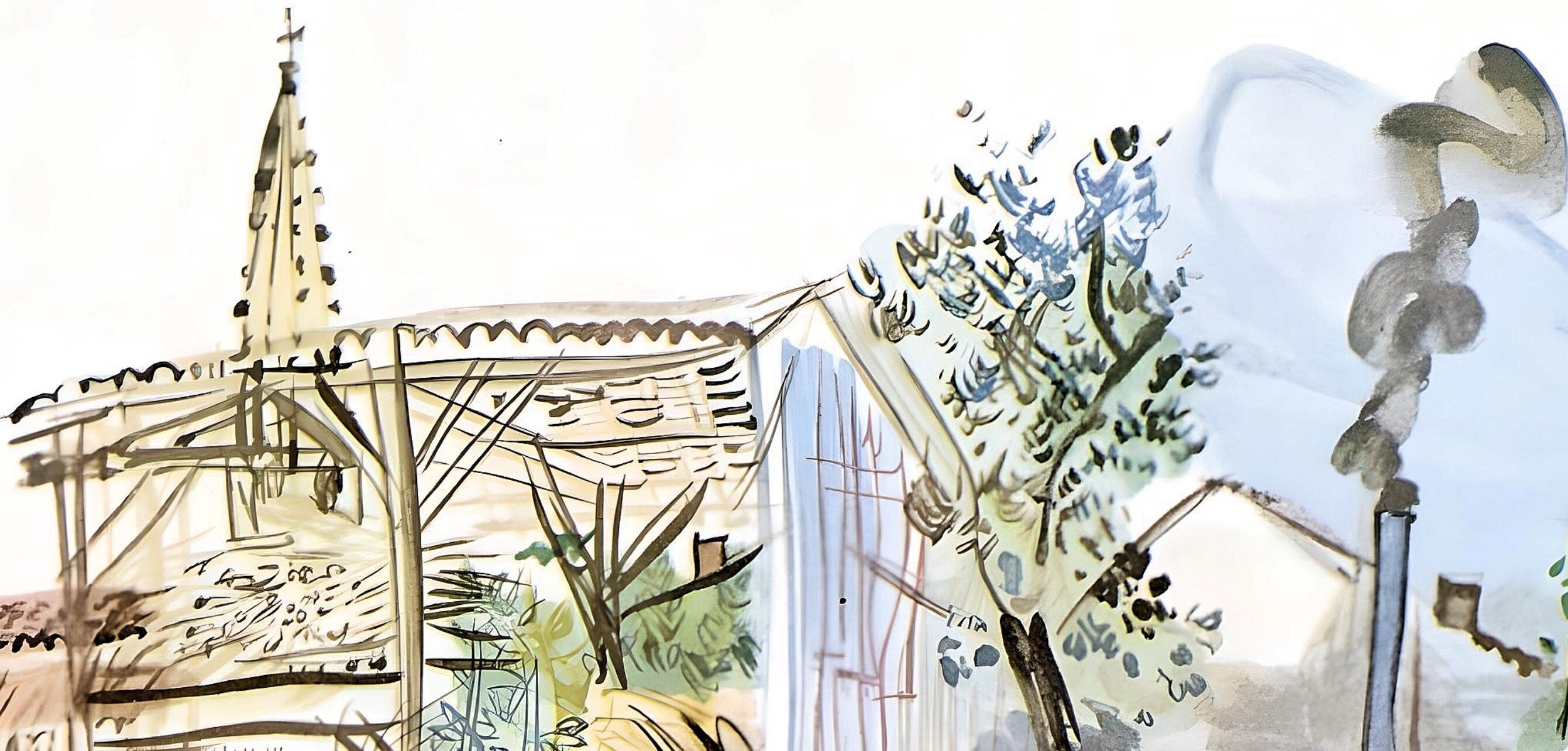 Raoul Dufy, La batteuse s'en va, page, Vacances forcées