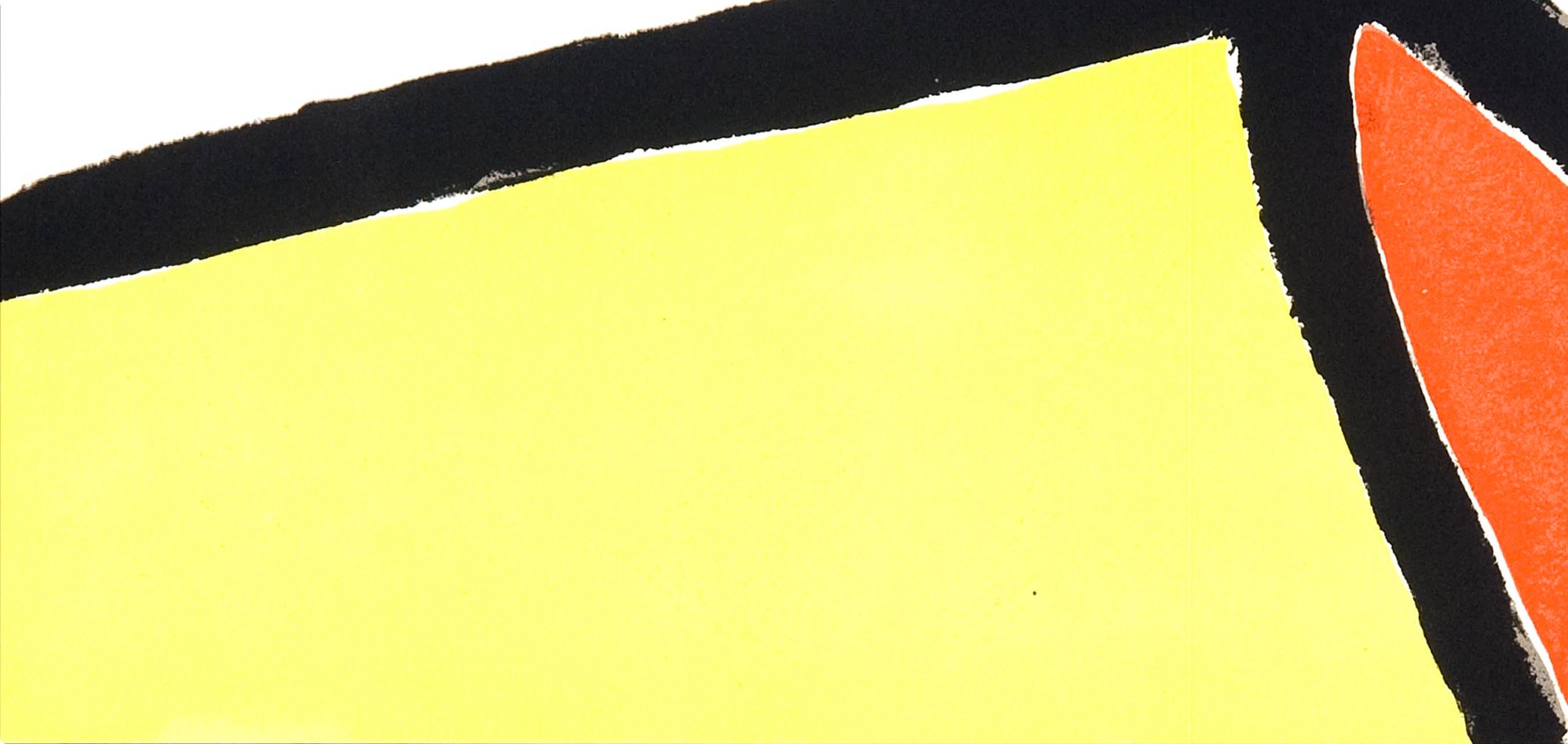 Joan Miró, Composition (Mourlot 872-881; Cramer 164), El tapís de Tarragona, Limited Edition Lithograph