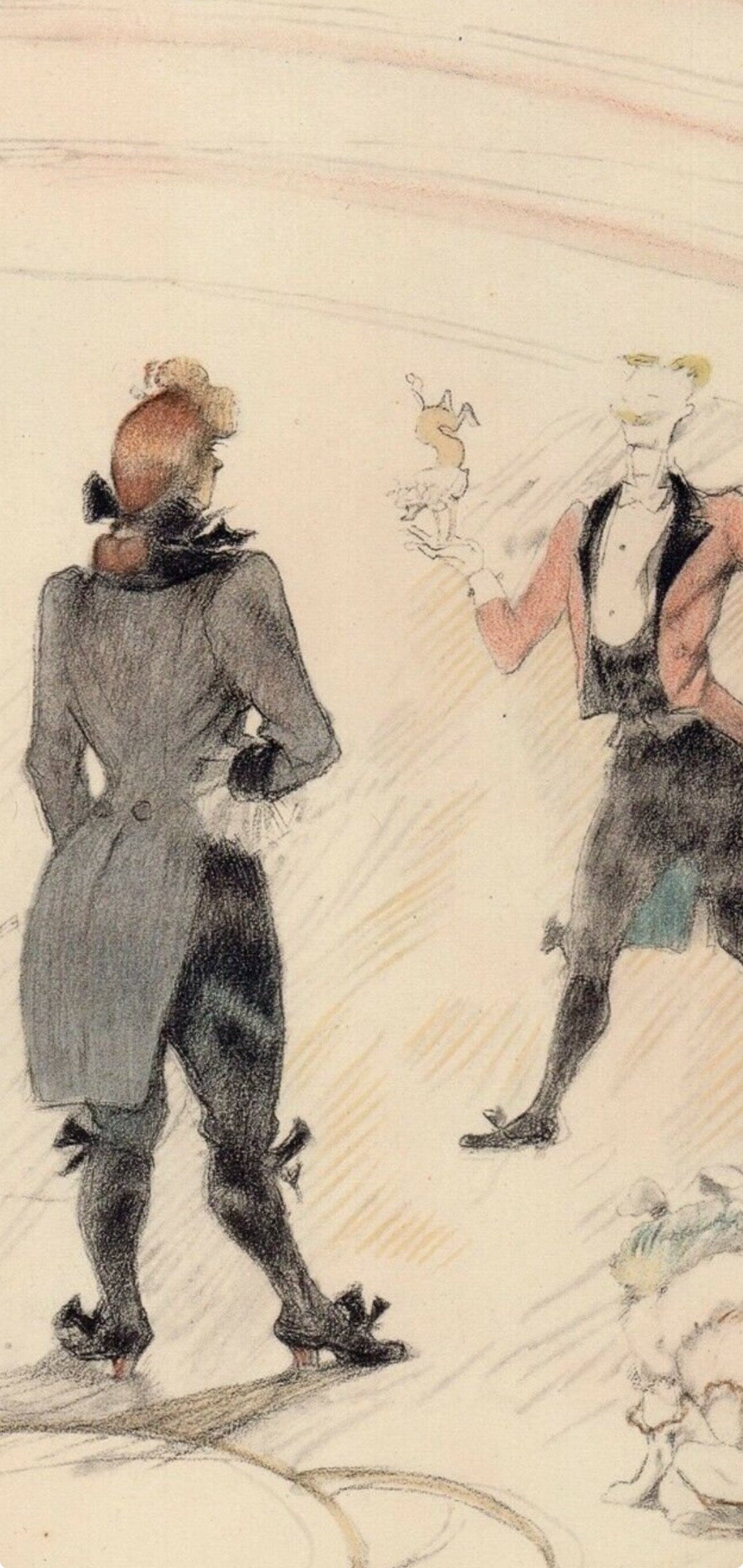 Henri de Toulouse-Lautrec, Dresseur de chiens, The Circus by Toulouse-Lautrec, Limited Edition Lithograph