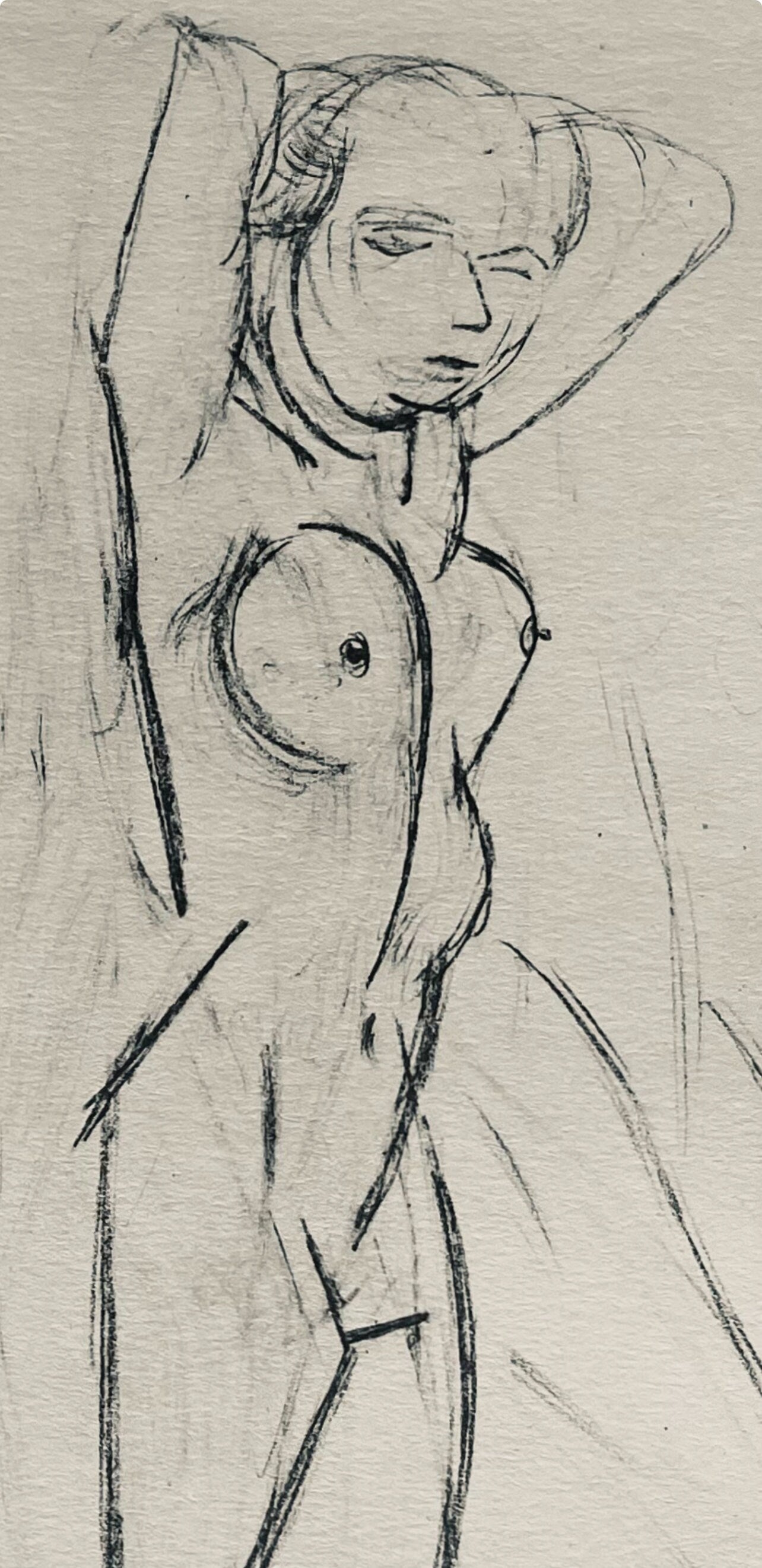 Henri Matisse, Composition (Dutel 3), Dessins de Henri-Matisse, Limited Edition Lithograph