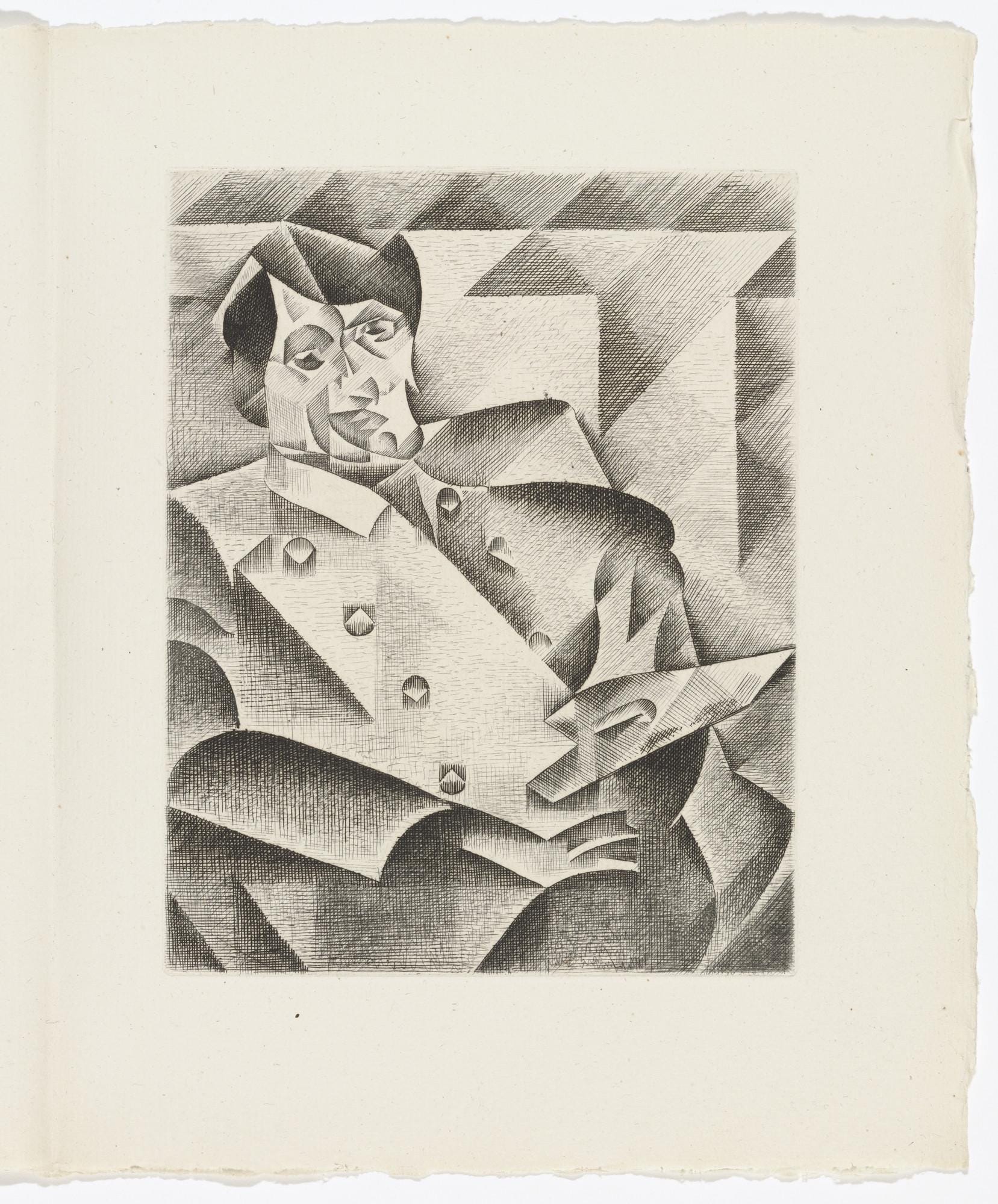 Juan Gris, Composition, Du cubisme, Limited Edition Etching