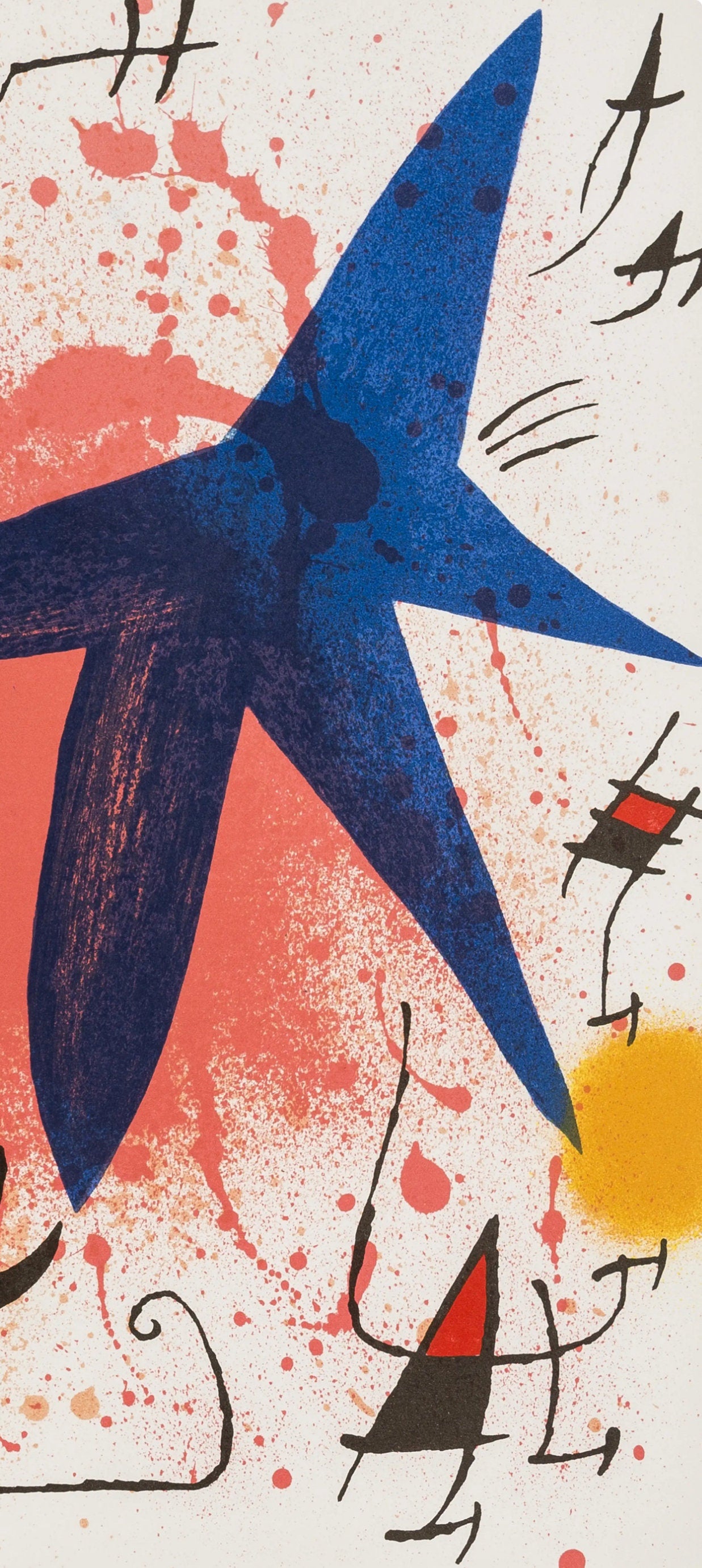 Joan Miró, Composition, (Cramer 160; Mourlot 857), Joan Miró Lithographs, Limited Edition Lithograph