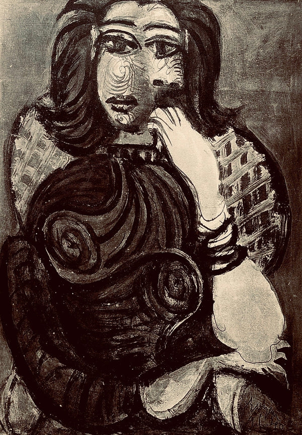 Pablo Picasso, Composition, Carnet de dessins de Picasso, Cahiers d’Art, Limited Edition Lithograph