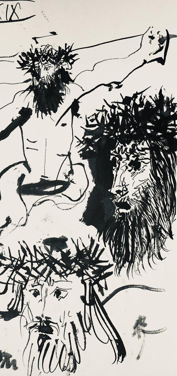 Pablo Picasso, Composition (Bloch 1276; Czwiklitzer 23), Toros y Toreros, Limited Edition Lithograph