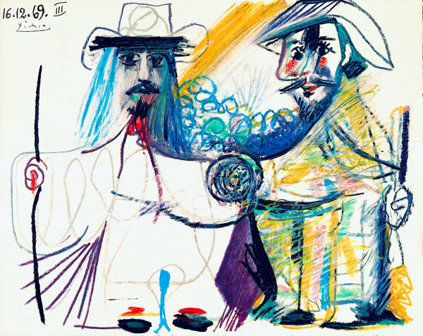 Pablo Picasso, Composition (Orozco 193-204), Au Baiser D'Avignon, Limited Edition Lithograph