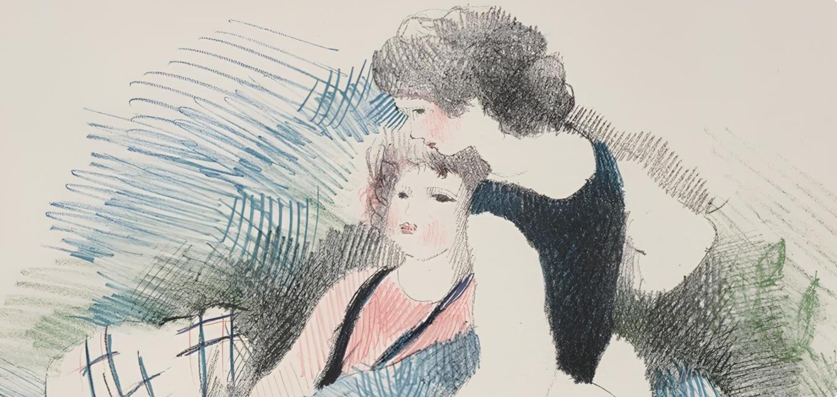 Marie Laurencin, Composition, Alice's Adventures in Wonderland, Limited Edition Lithograph