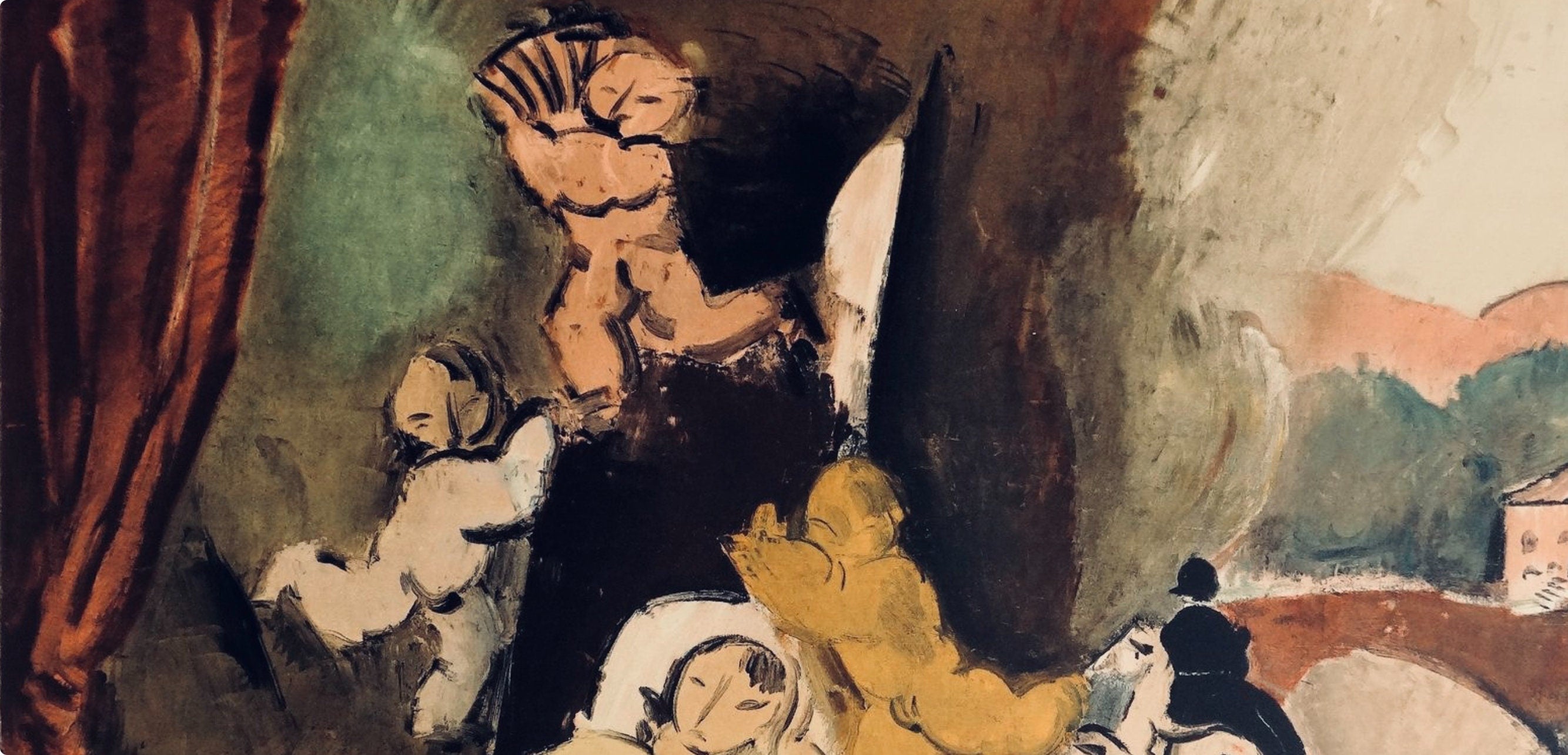 Charles Dufresne, Le Rêve, Collection Pierre Lévy, Limited Edition Lithograph