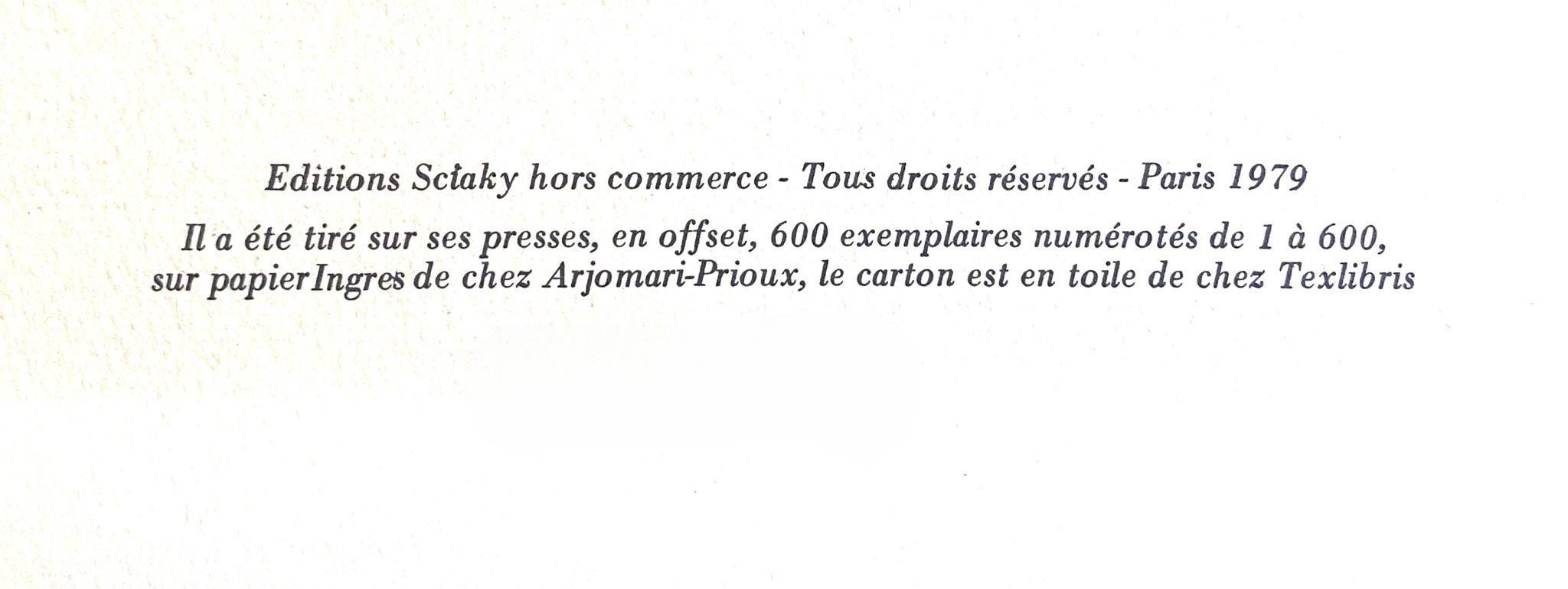 Jean Cocteau, Composition, Nous croyons en l'Europe, Limited Edition Silkscreen