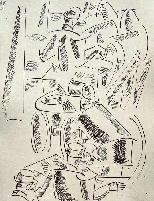 Fernand Léger, La Cuisine Roulante, Fernand Léger, Dessins de Guerre, Limited Edition Lithograph