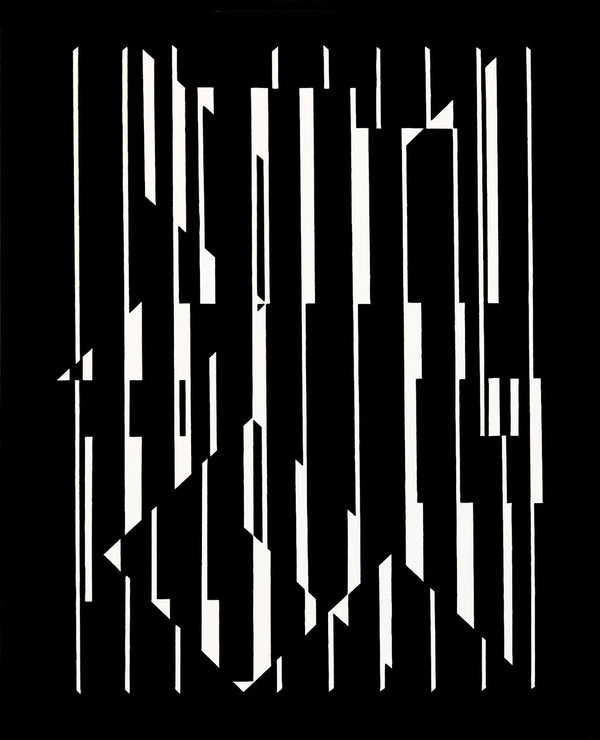 Victor Vasarely, Composition, Linéaires, Limited Edition Héliogravure