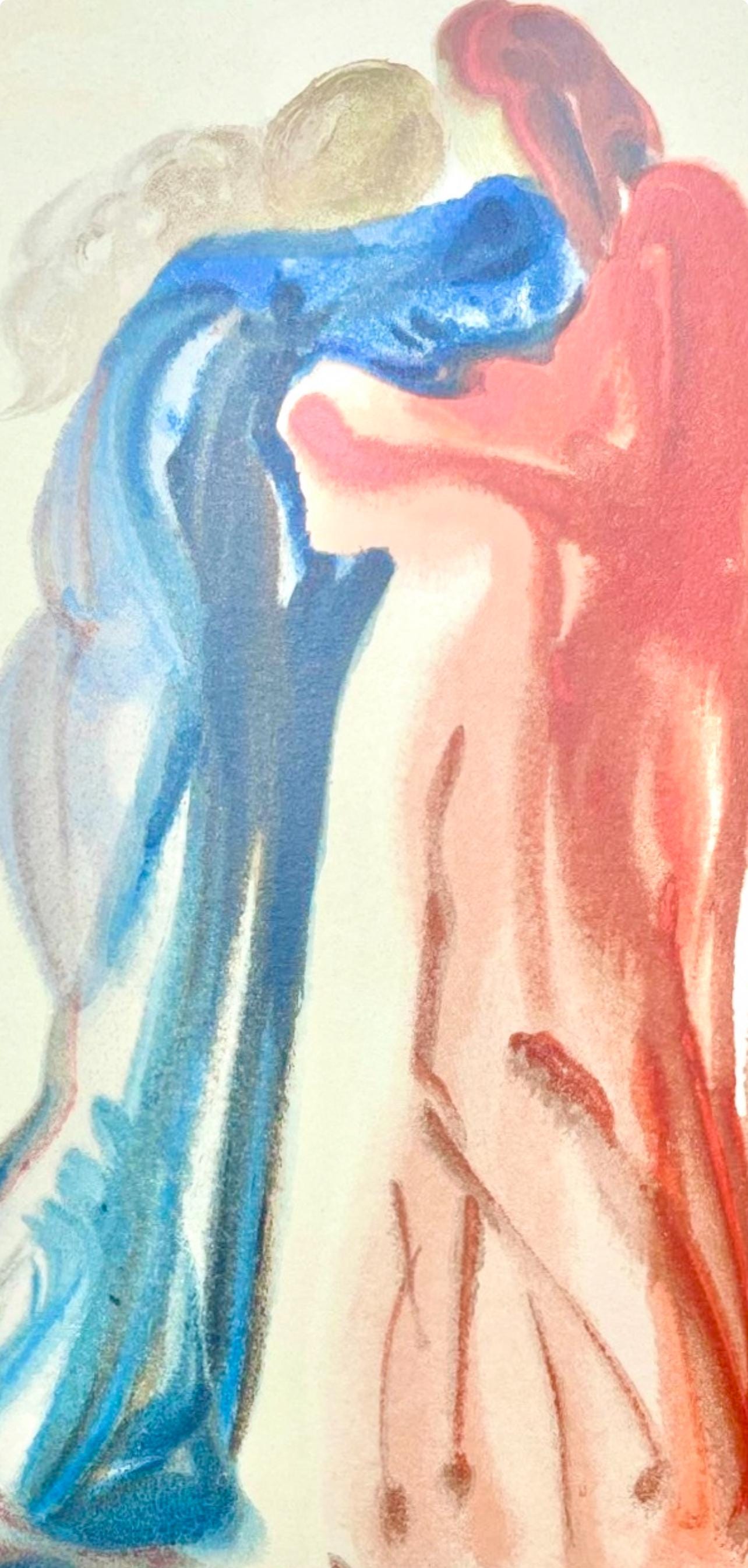 Salvador Dali, Fegefeuer XXIX (Field 189-200; Michler/Löpsinger 1039-1138), Die Göttliche Komödie, Signed, Limited Edition Woodcut
