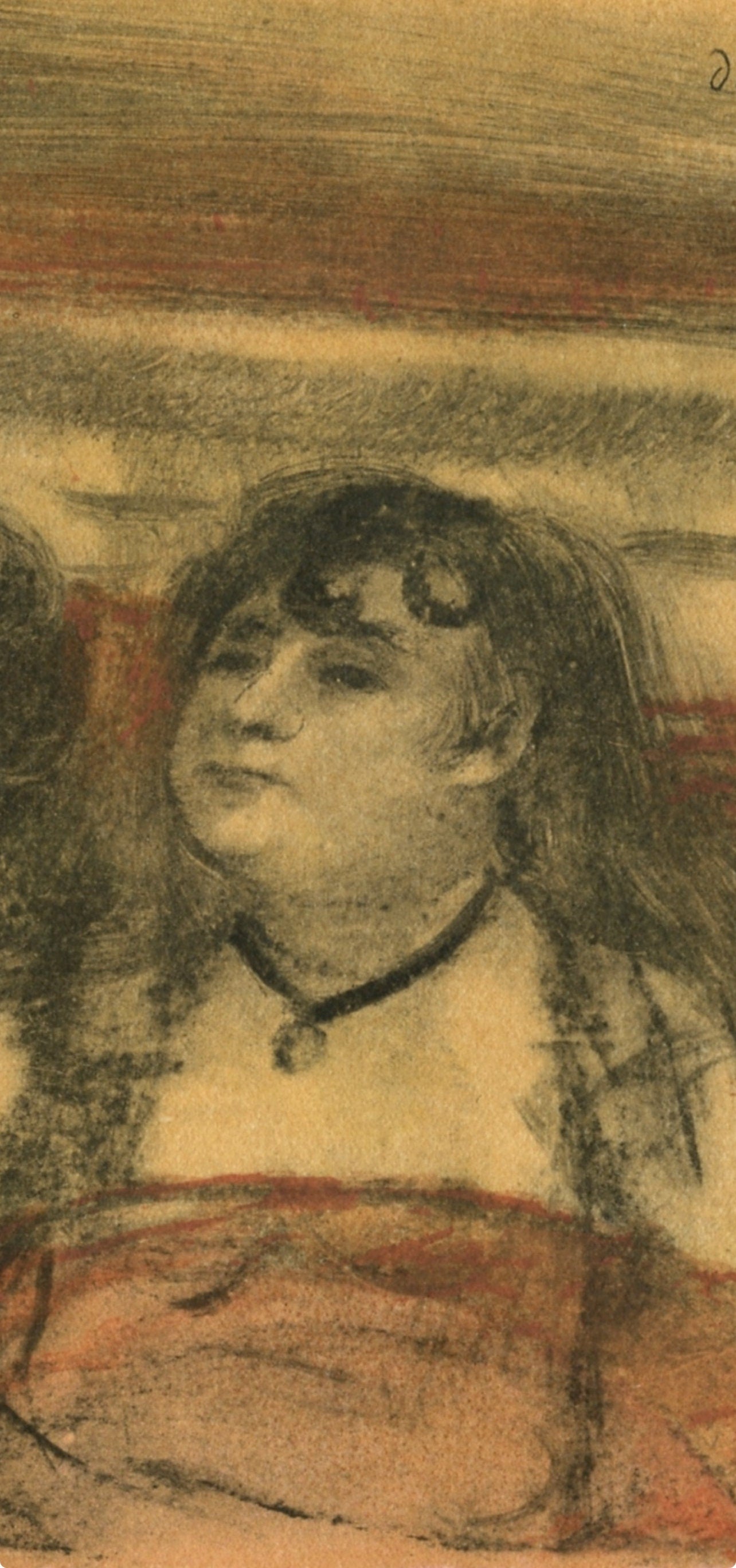 Edgar Degas, Au Salon, E. Degas Monotypes, Limited Edition Monotype
