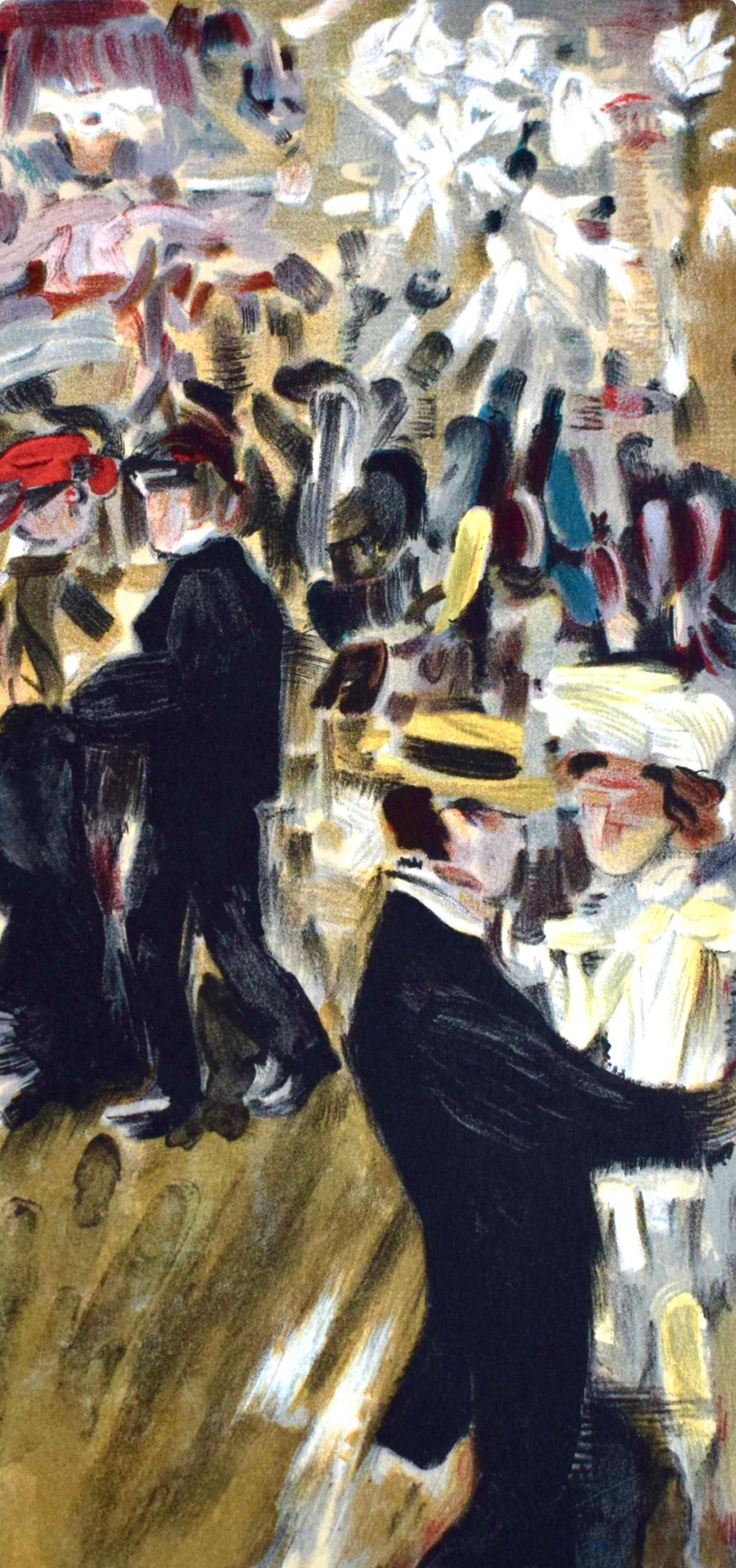 Kees van Dongen, Composition (Juffermans JL8c) Peintres mes amis, Limited Edition Lithograph