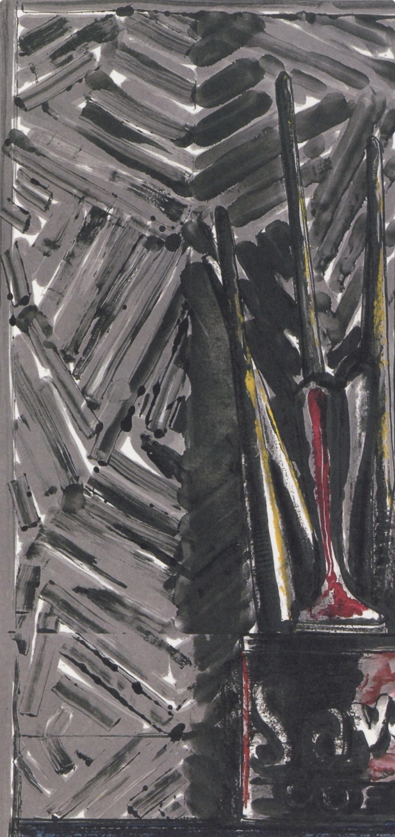 Jasper Johns, Composition, Jasper Johns, 17 Monotypes, Limited Edition Héliogravure