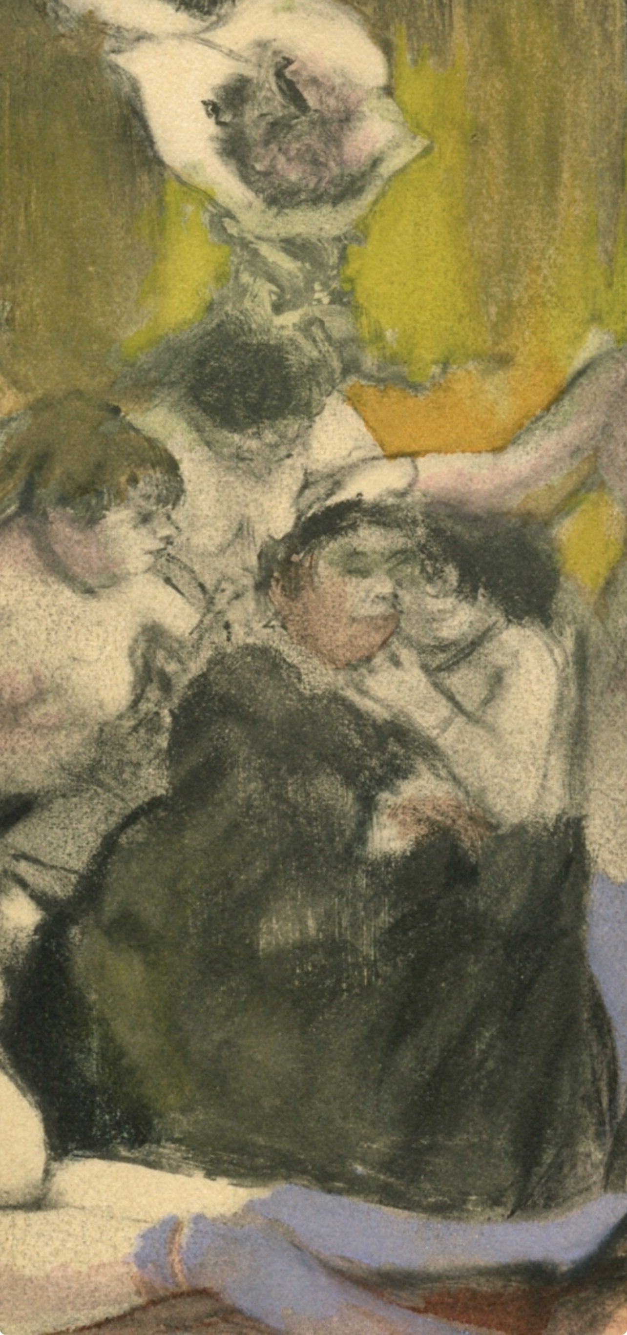Edgar Degas, La Fete de la Patronne, E. Degas Monotypes, Limited Edition Monotype