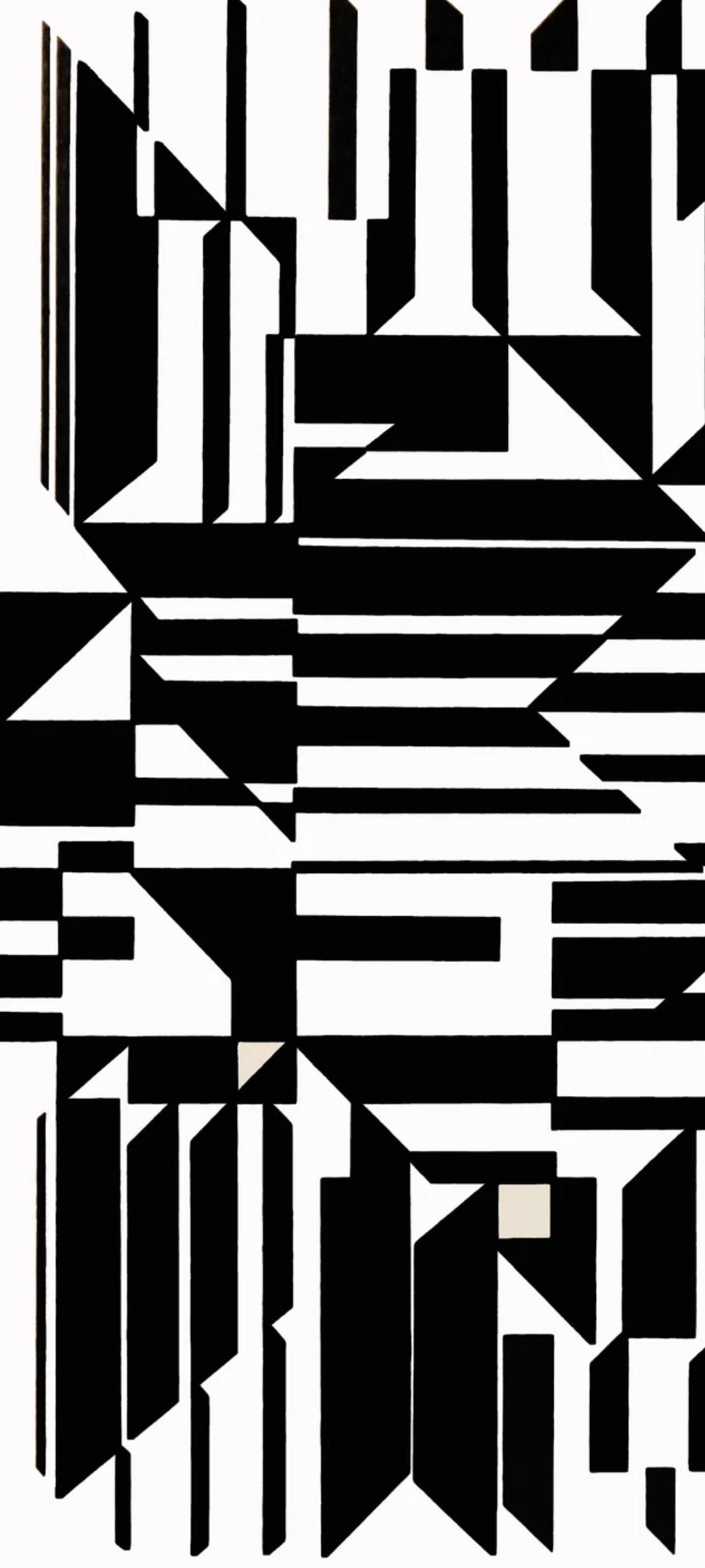 Victor Vasarely, Composition, Linéaires, Limited Edition Héliogravure