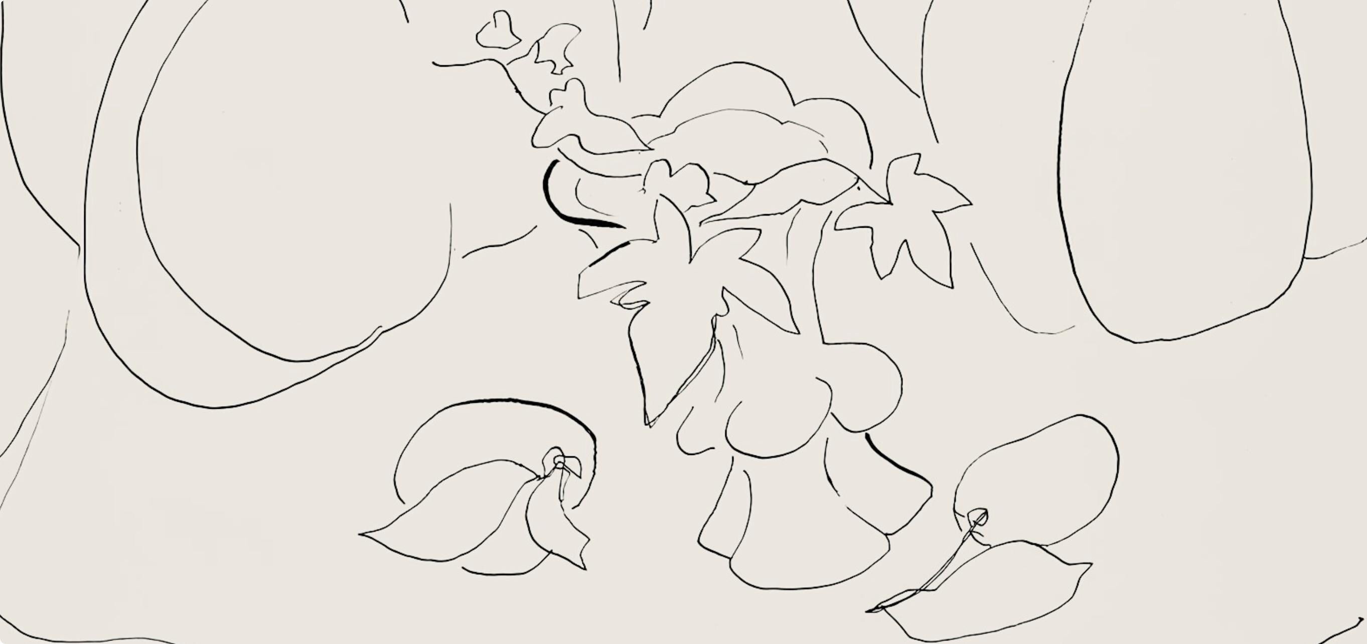 Henri Matisse, Série H, var. 7 (Duthuit 9), Henri Matisse, Dessins, Thèmes et variations, Limited Edition Lithograph