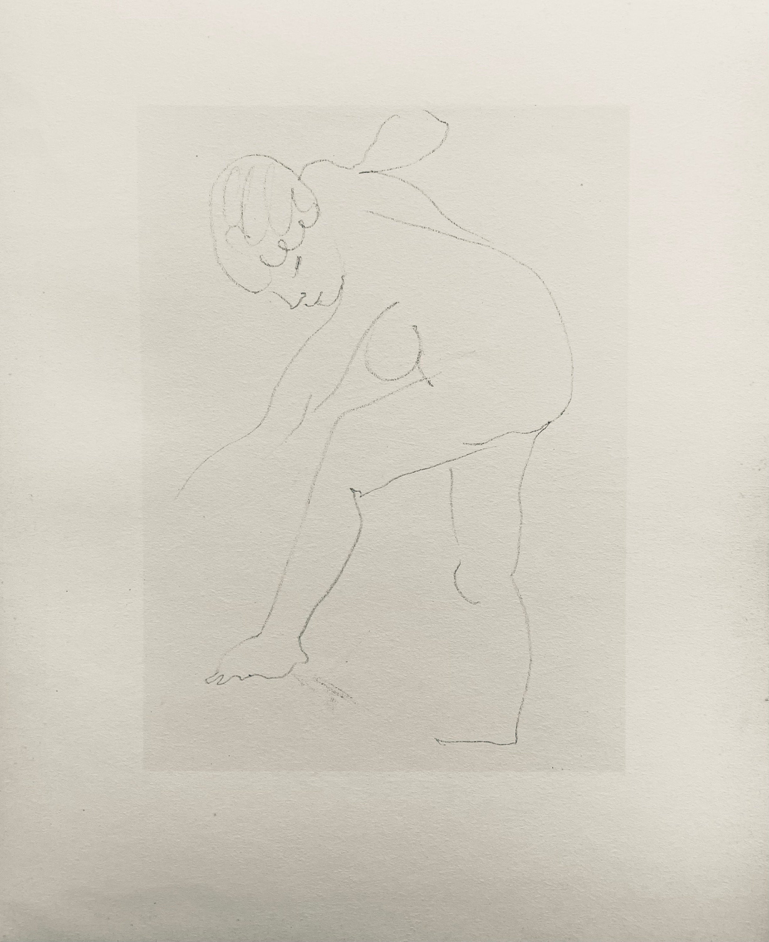 Henri Matisse, Composition (Dutel 3), Dessins de Henri-Matisse, Limited Edition Lithograph