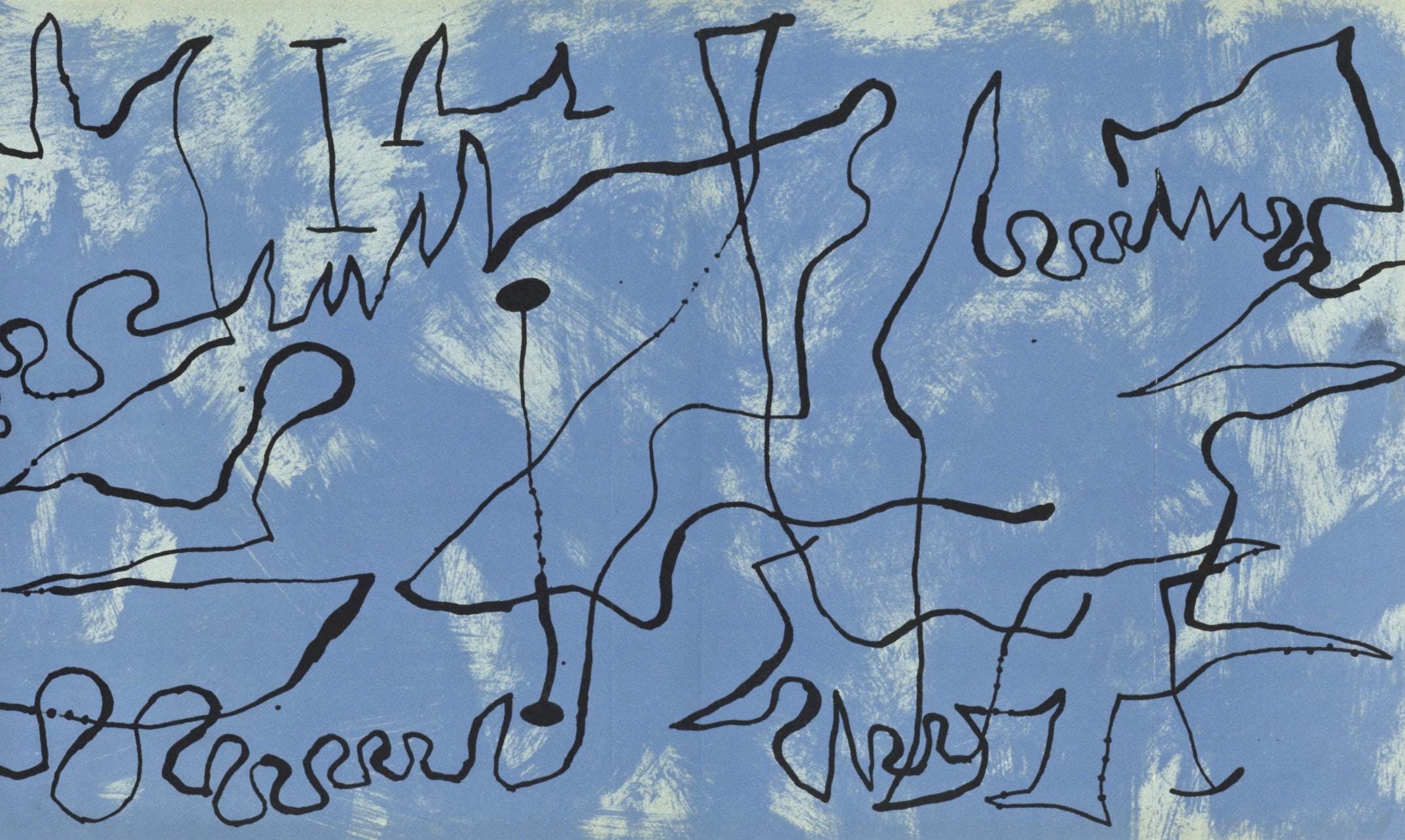 Joan Miró, Composition (Cramer 39), Joan Miró, Limited Edition Lithograph