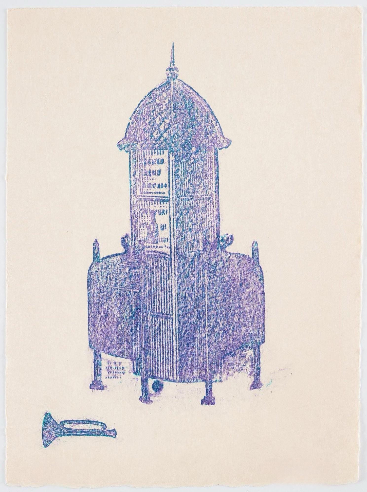 Max Ernst, Composition (Spies/Leppien 218), La Ballade du Soldat, Limited Edition Lithograph