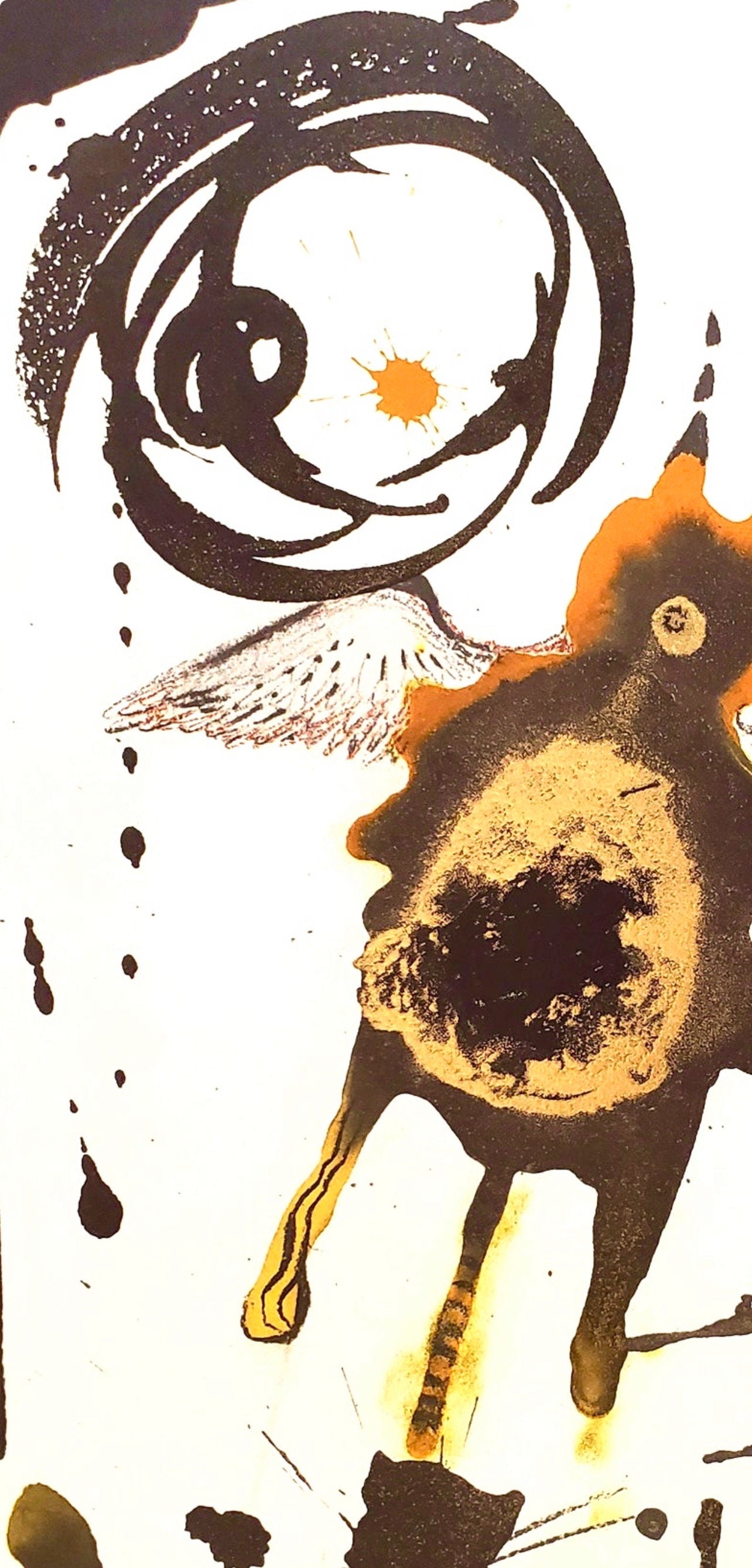 Salvador Dali, Composition (Michler/Löpsinger 1600; Field 69-3), Biblia Sacra, Limited Edition Lithograph