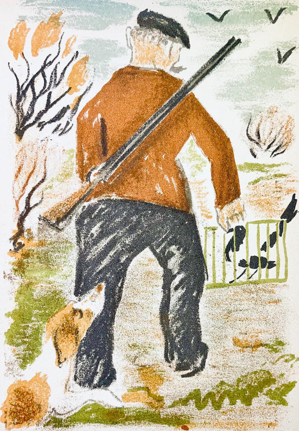 Maurice Mourlot, Composition, de Goupil a Margot, Histoires De Bêtes, Limited Edition Lithograph