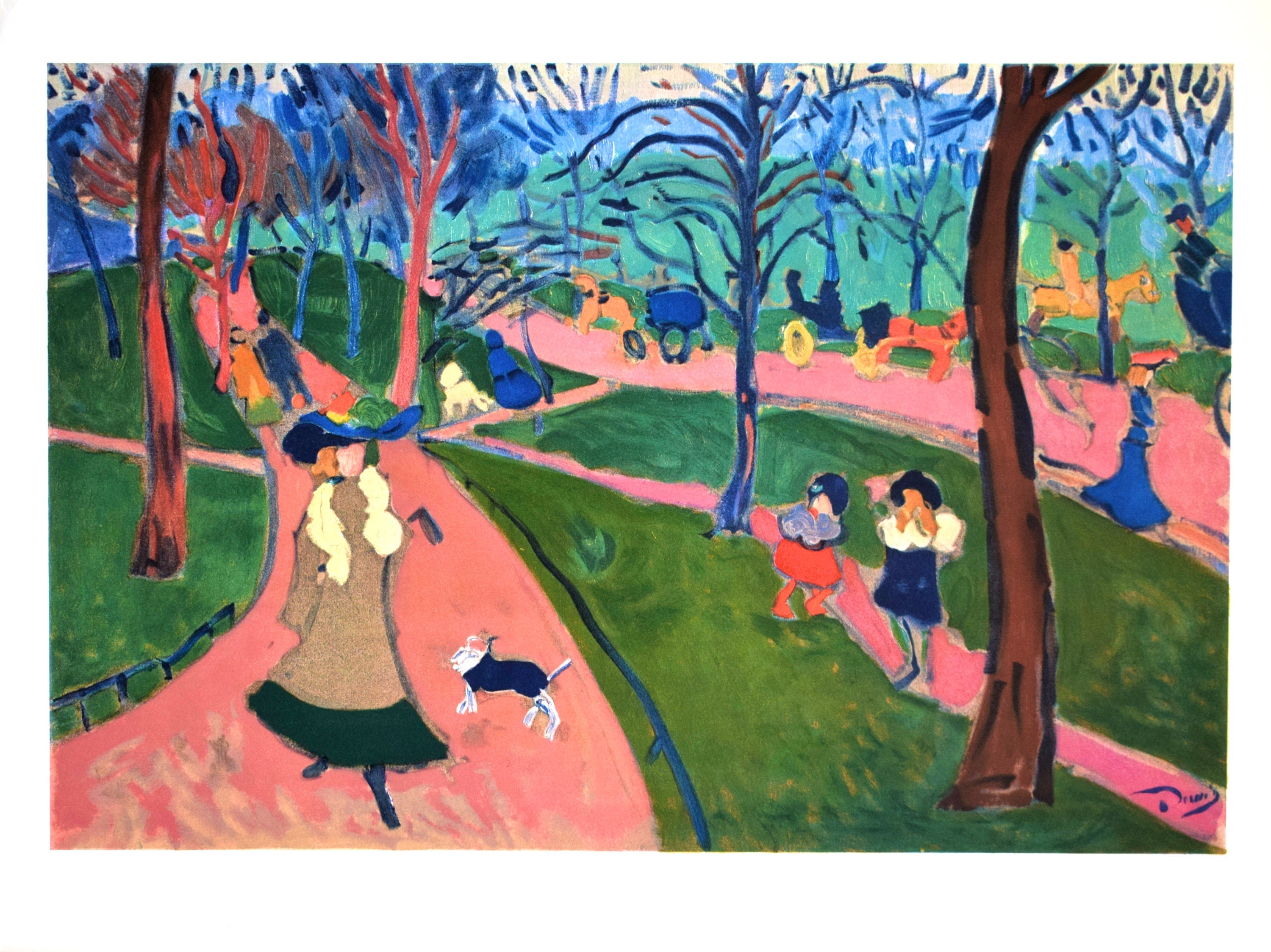 André Derain, Hyde Park, Fauves, Collection Pierre Lévy, Limited Edition Lithograph